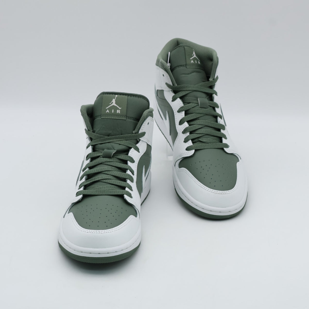 DQ8426-107 Air Jordan 1 Mid Summit White Vintage Lichen (Men's)