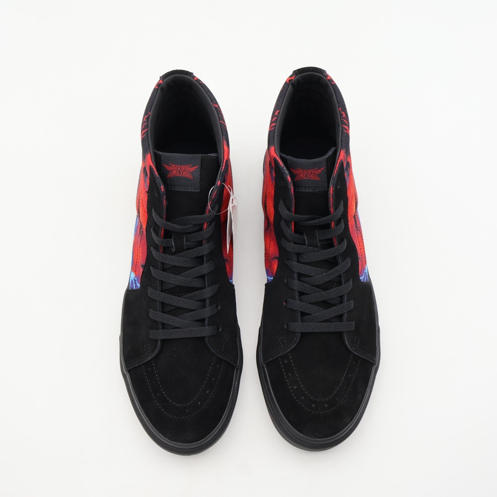 703001-0001 BABYMETAL Vans Sk8-Hi Black Red (V38CF BABYMETAL) (Men's)