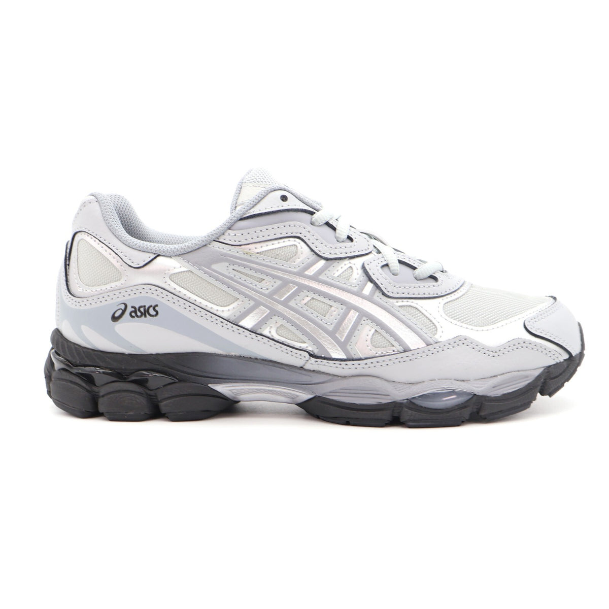 1203A280-020 Asics Gel-NYC Mid Grey Sheet Rock Metallic Silver Black(Men's)