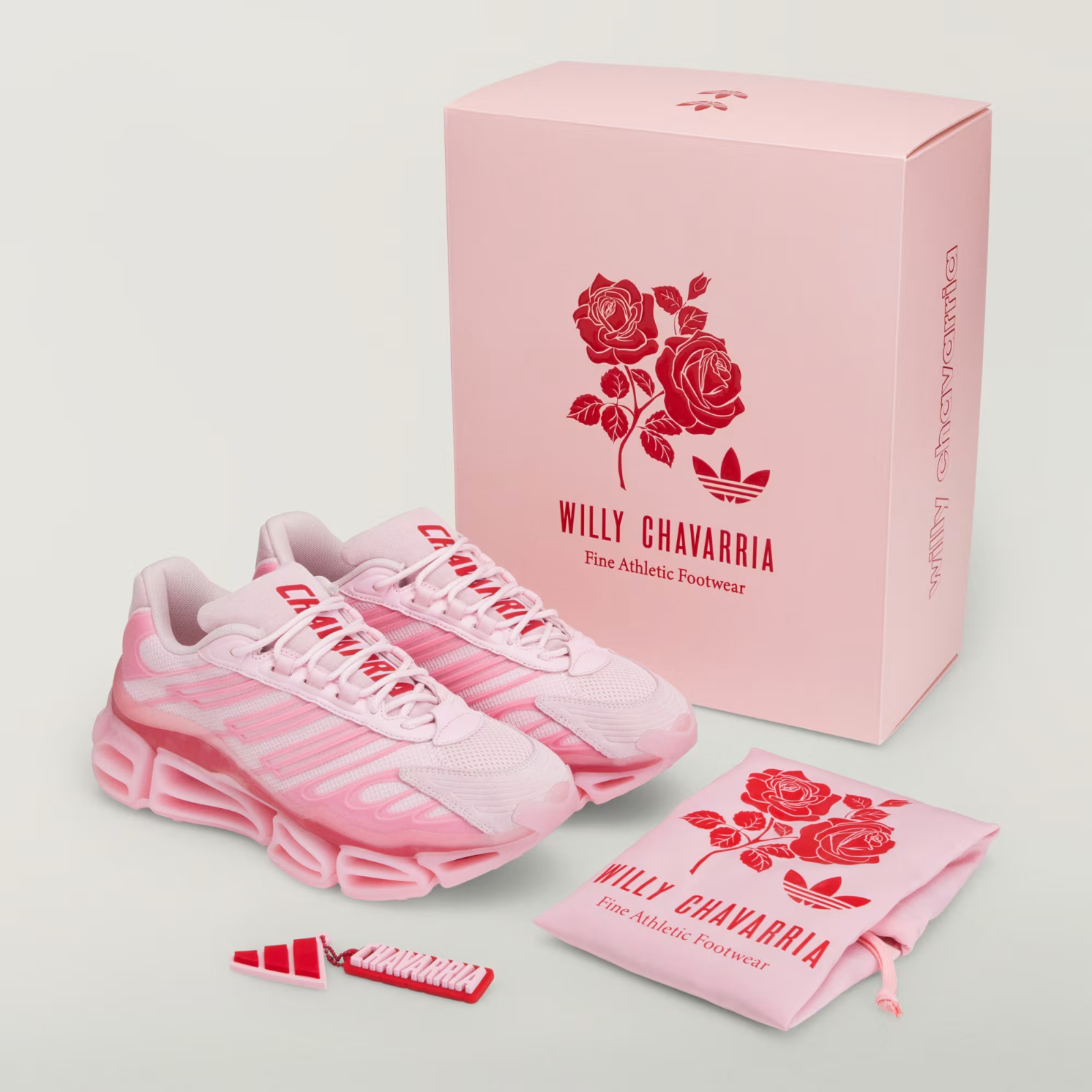 KI7006 Willy Chavarria Ã adidas Megaride AG "Clear Pink" (Men's)
