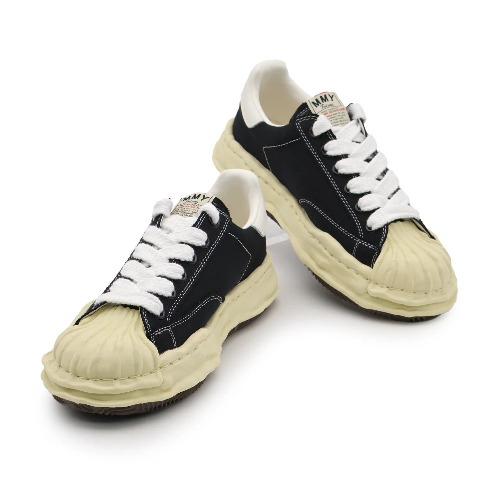 A09FW732-BLACK Maison MIHARA YASUHIRO BLAKEY Original Sole Canvas (Men's)
