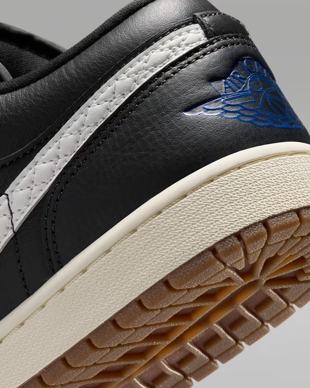 IO2047-001 Nike Air Jordan 1 Low SE "Off Noir/University Red" (Men's)