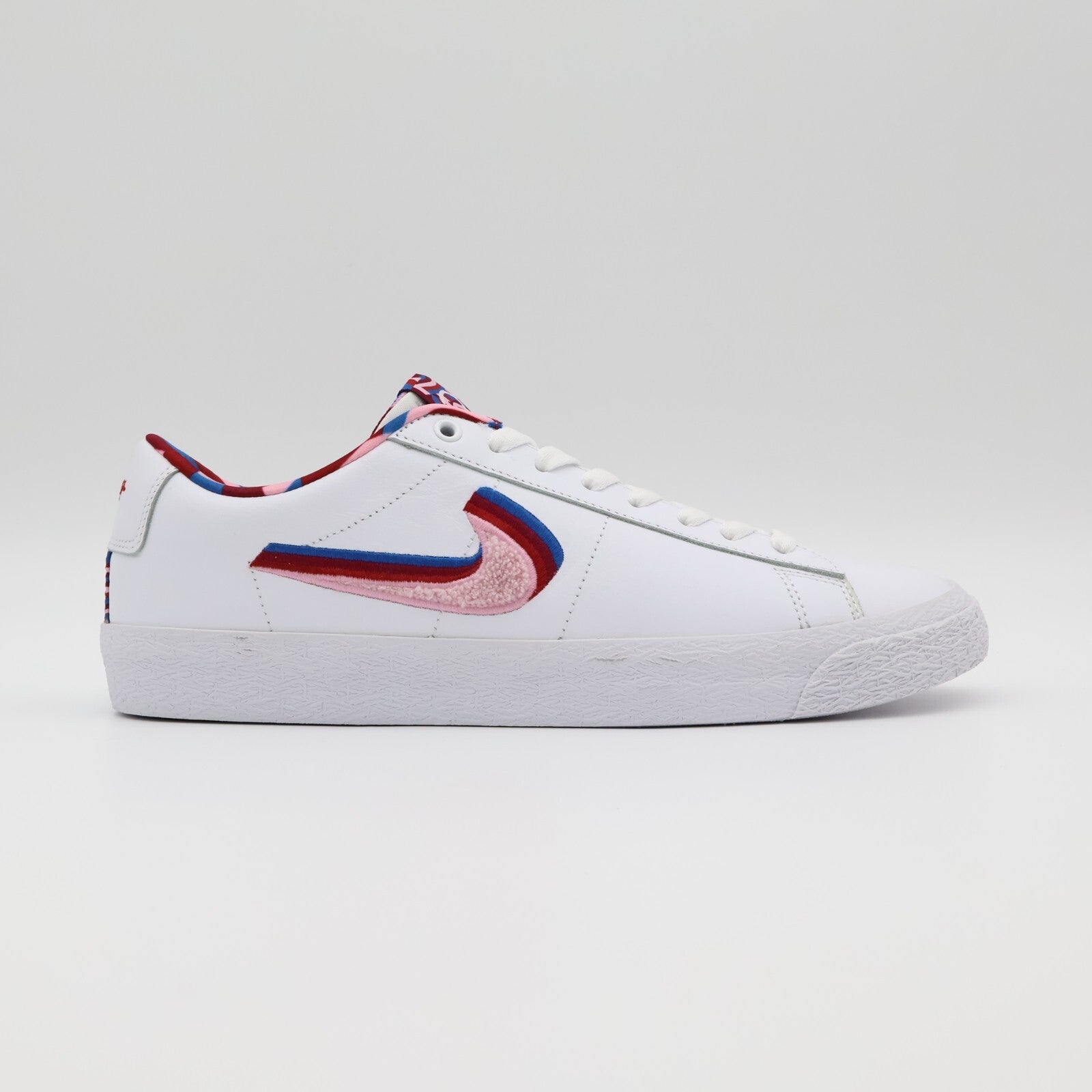 CN4507-100 Parra Nike SB Blazer Low White Red Pink (Men's)