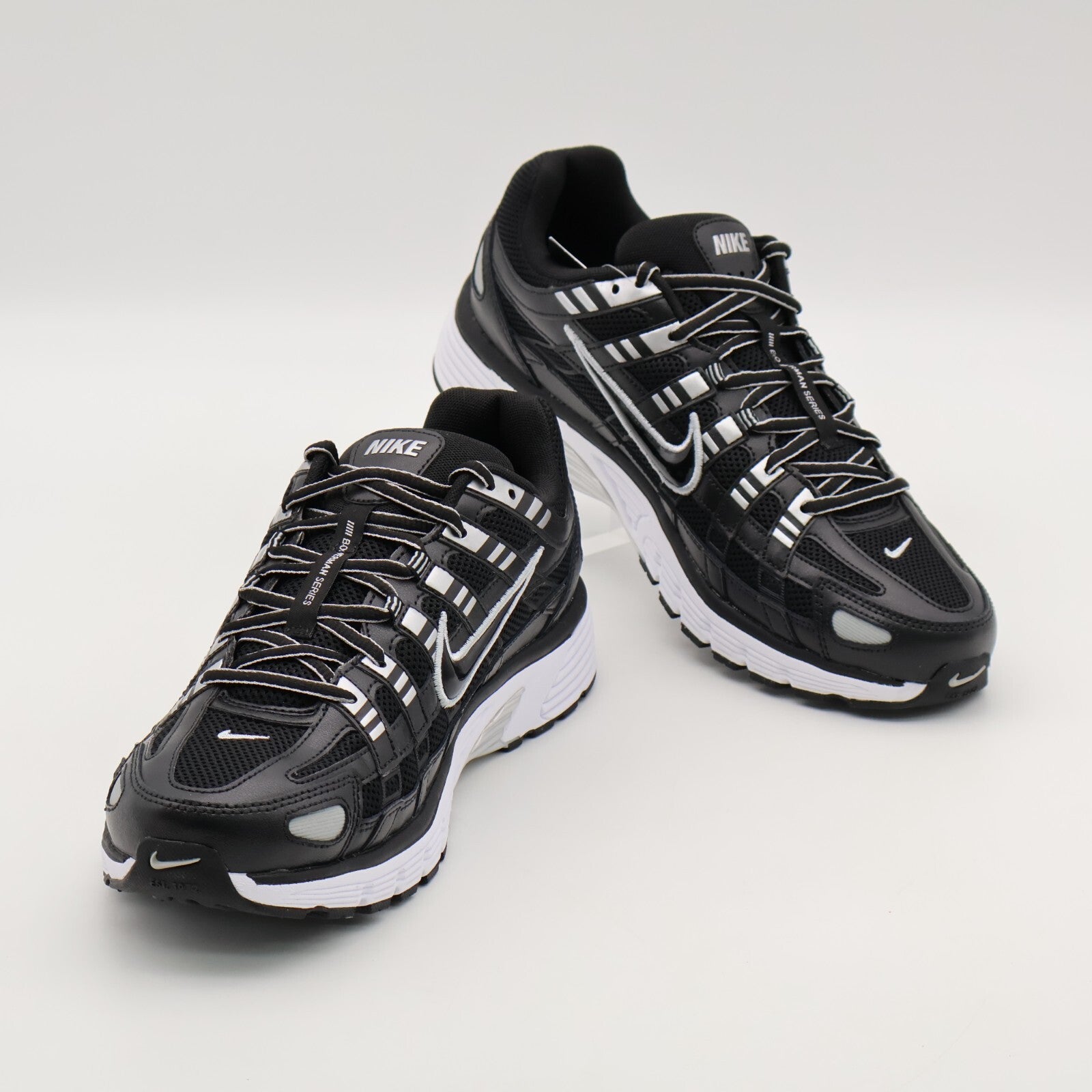 CD6404-026 Nike P-6000 Black White Metallic Silver (Men's)