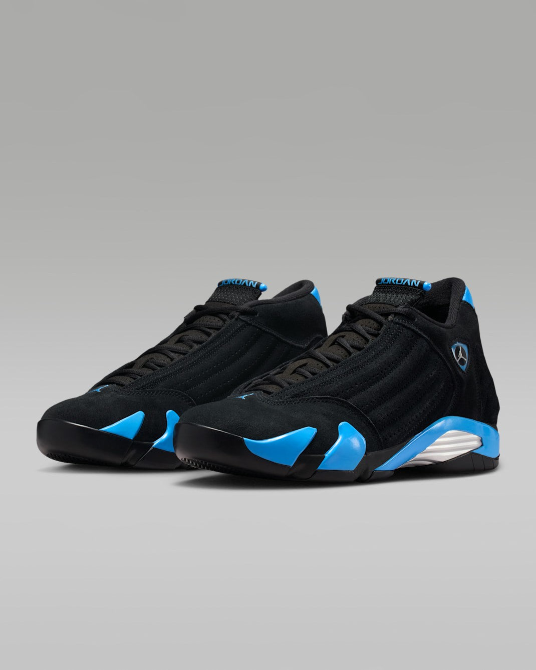 487471-007 Nike Air Jordan 14 Retro Black University Blue (Men's)