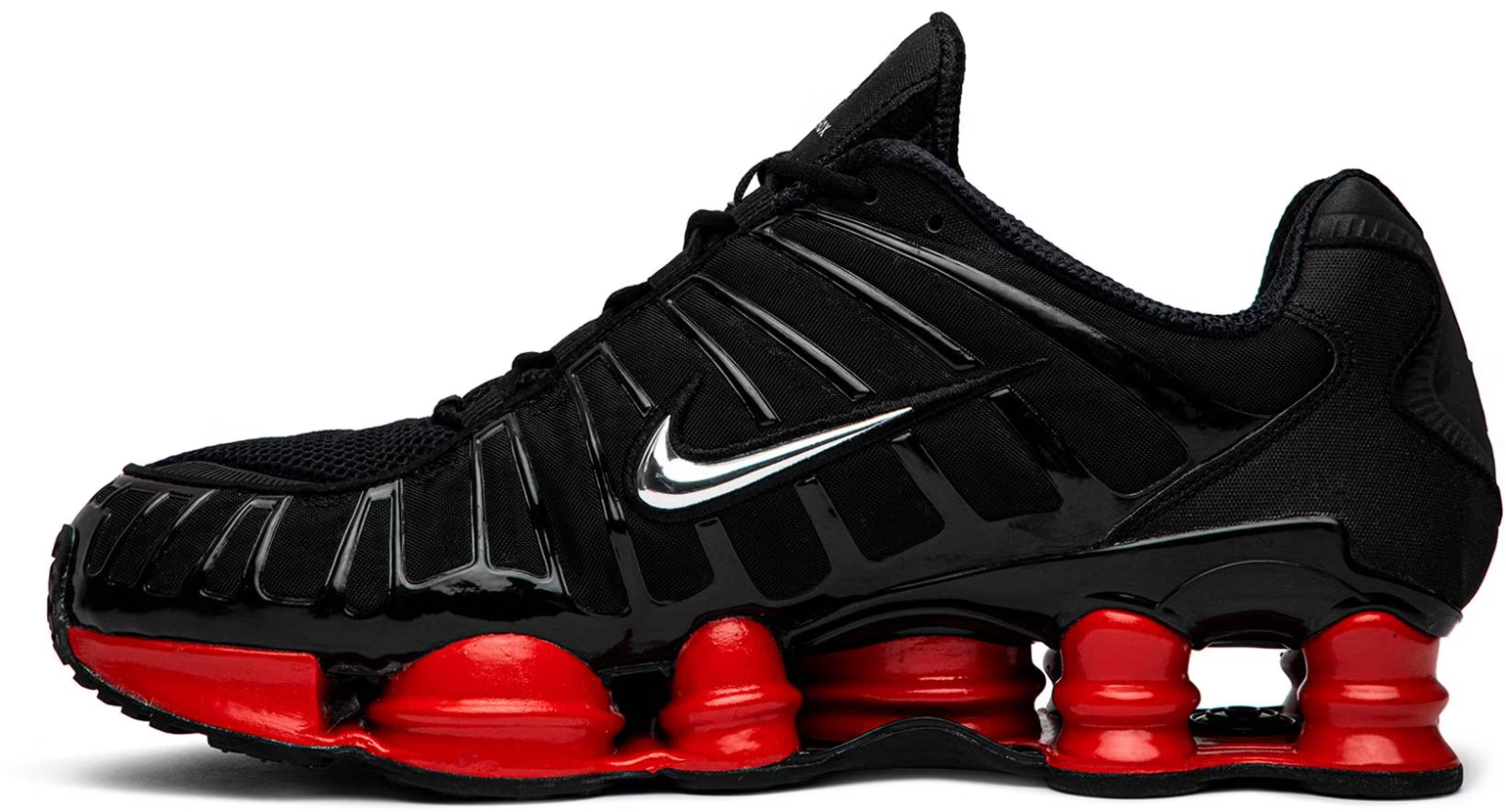 CI0987-001 SKEPTA Ã NIKE SHOXTL BLACK/UNIVERCITYRED (Men's)