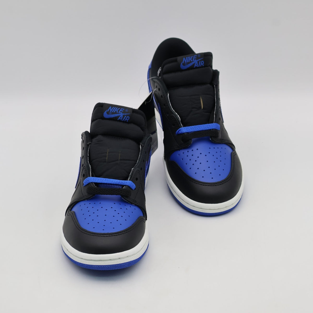 IB1981-004 Nike Air Jordan 1 Low '85 Black and Royal Blue (Men's)