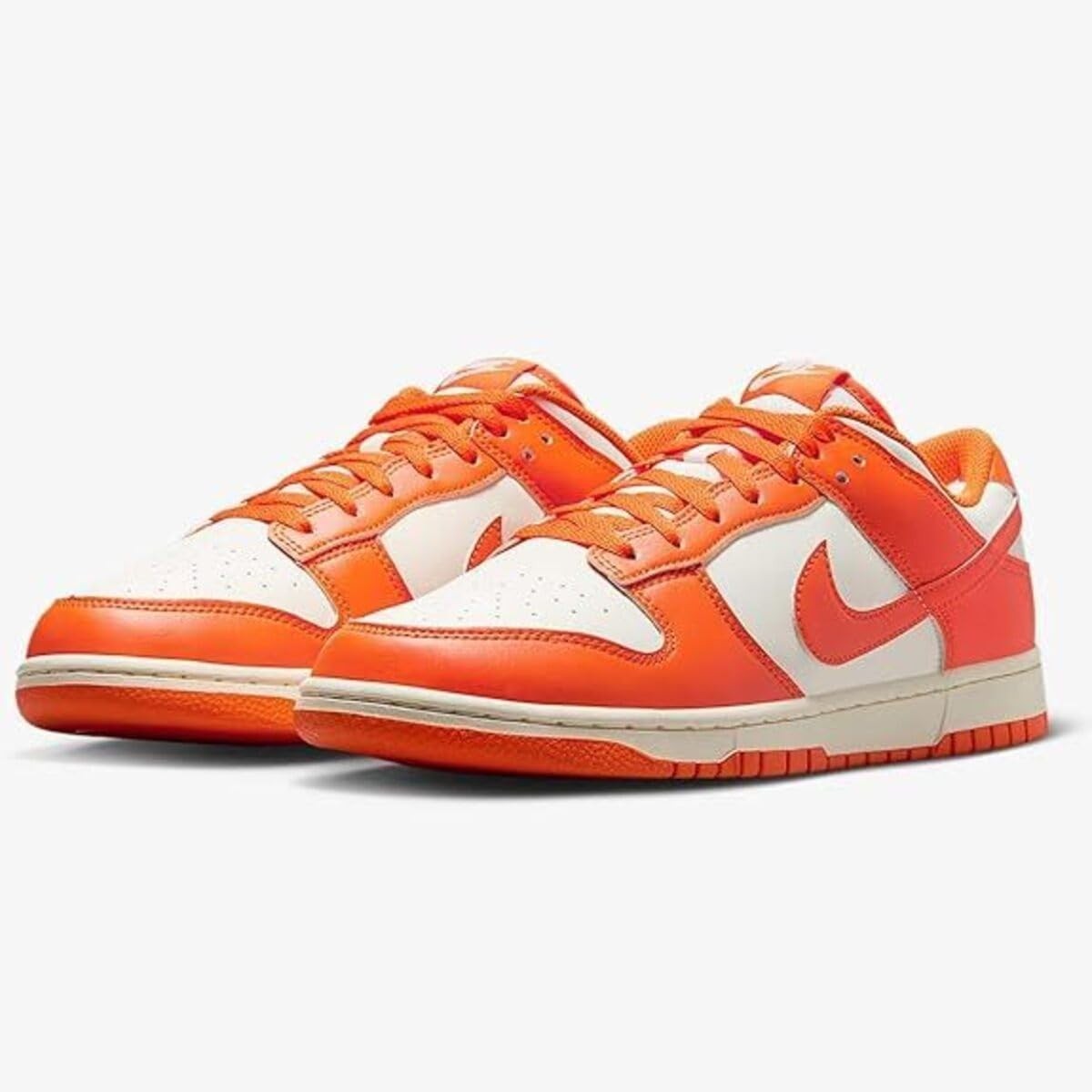 HF5441-106 Nike Dunk Low Retro Syracuse/Pale Ivory/Safety Orange (Men's)