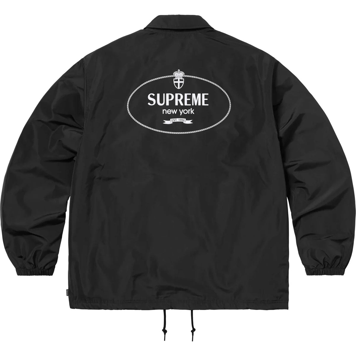 Supreme Crest Coaches Jacket Black