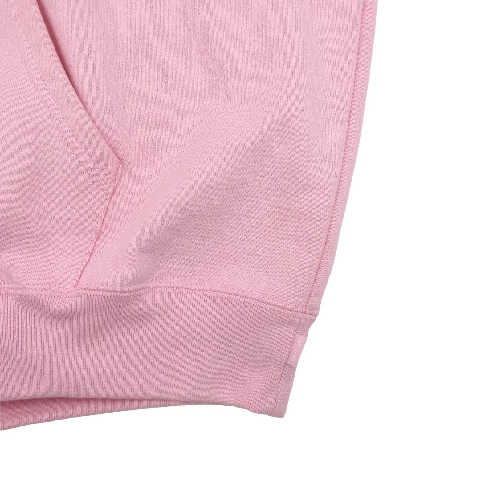 Supreme Satin Applique Hooded Sweatshirt Light Pink