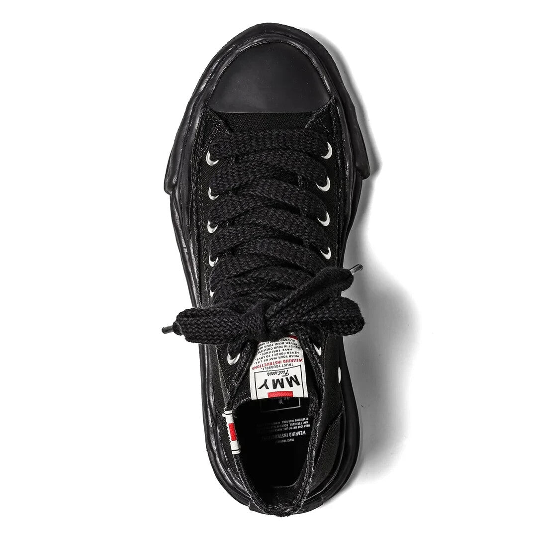 A01FW701-BLACK-BLACK Maison MIHARA YASUHIRO PETERSON Original Sole Canvas(Men's)