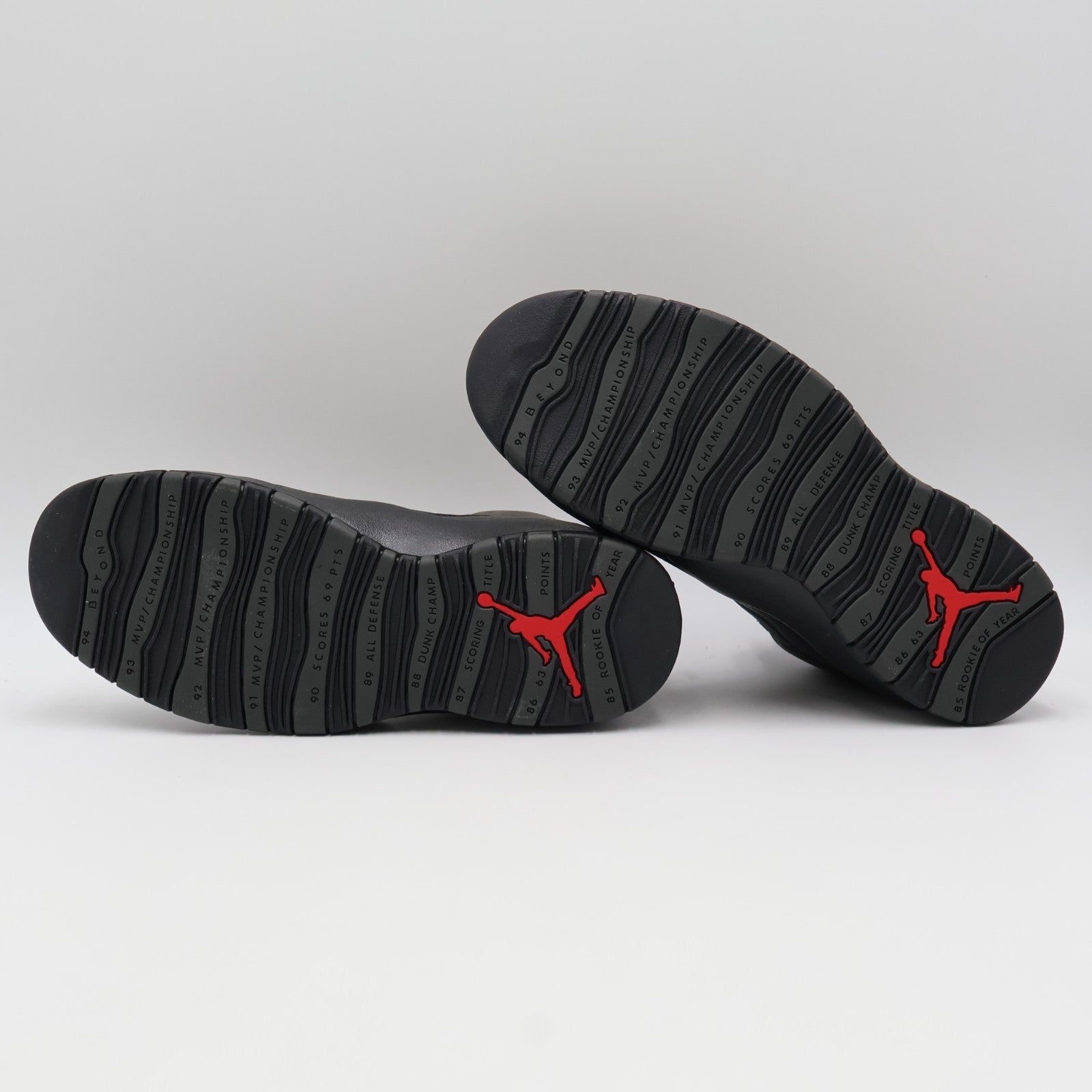 HJ6779-001 Nike Air Jordan 10 Retro Shadow Charred Grey Black (Men's)