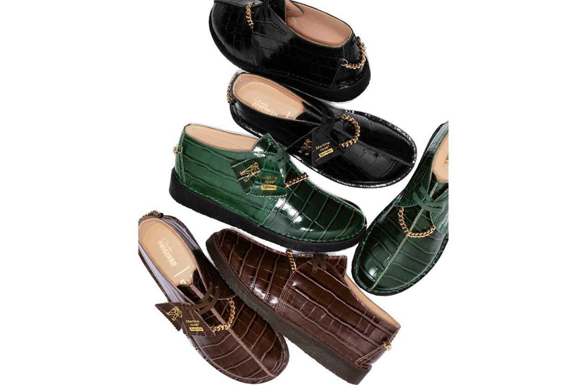 Supreme Martine Rose Clarks Desert Trek Black FW24 Week4 (Men's)