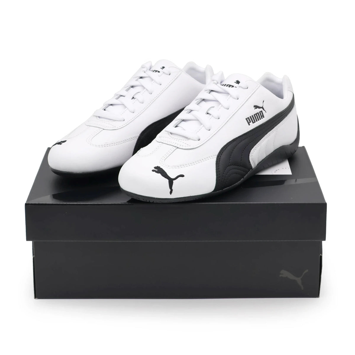 401603-02 Puma Speedcat Leather Puma White Puma Black (Men's)