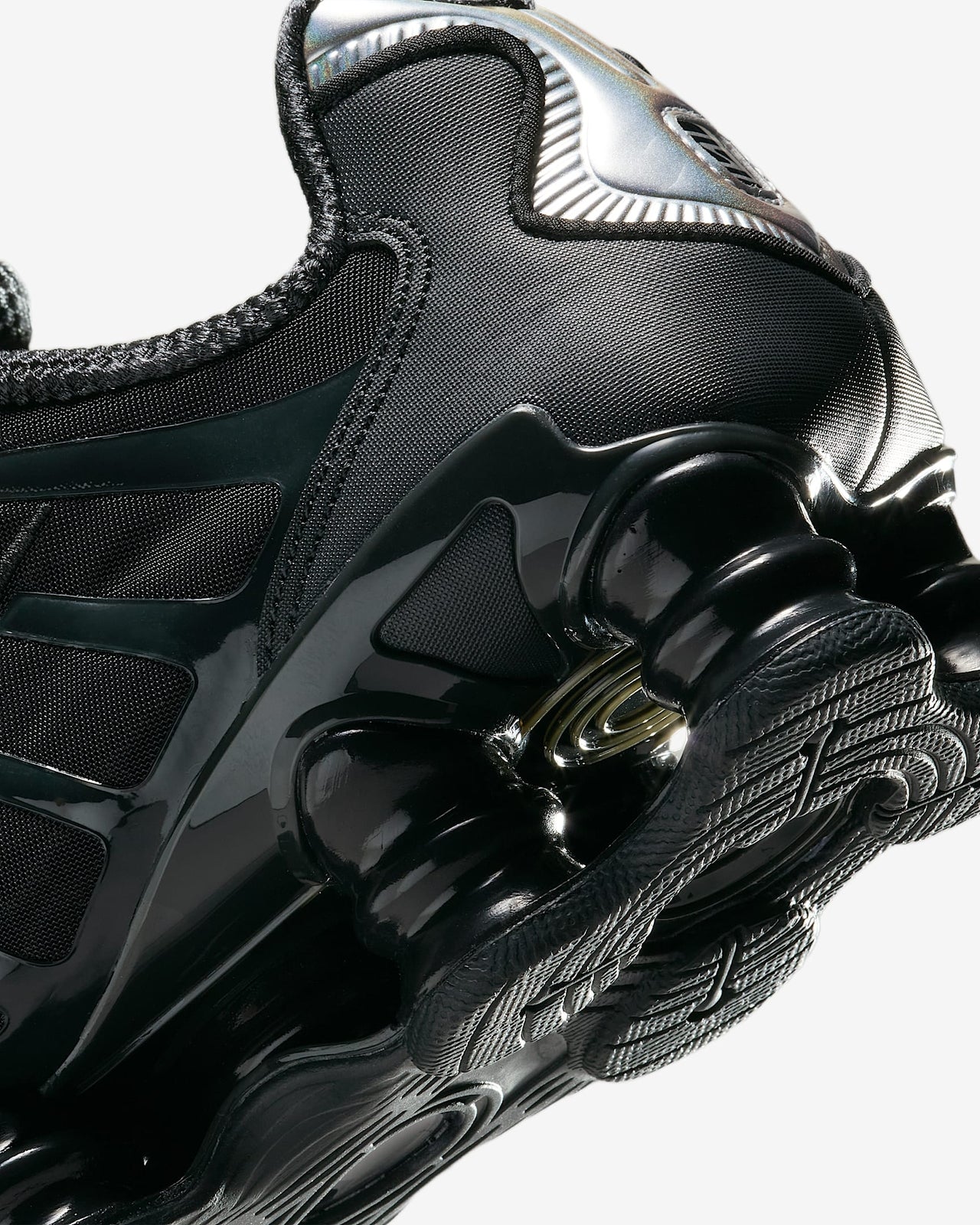 IB7704-001 Nike Shox TL Off Noir Metallic Silver (Women's)