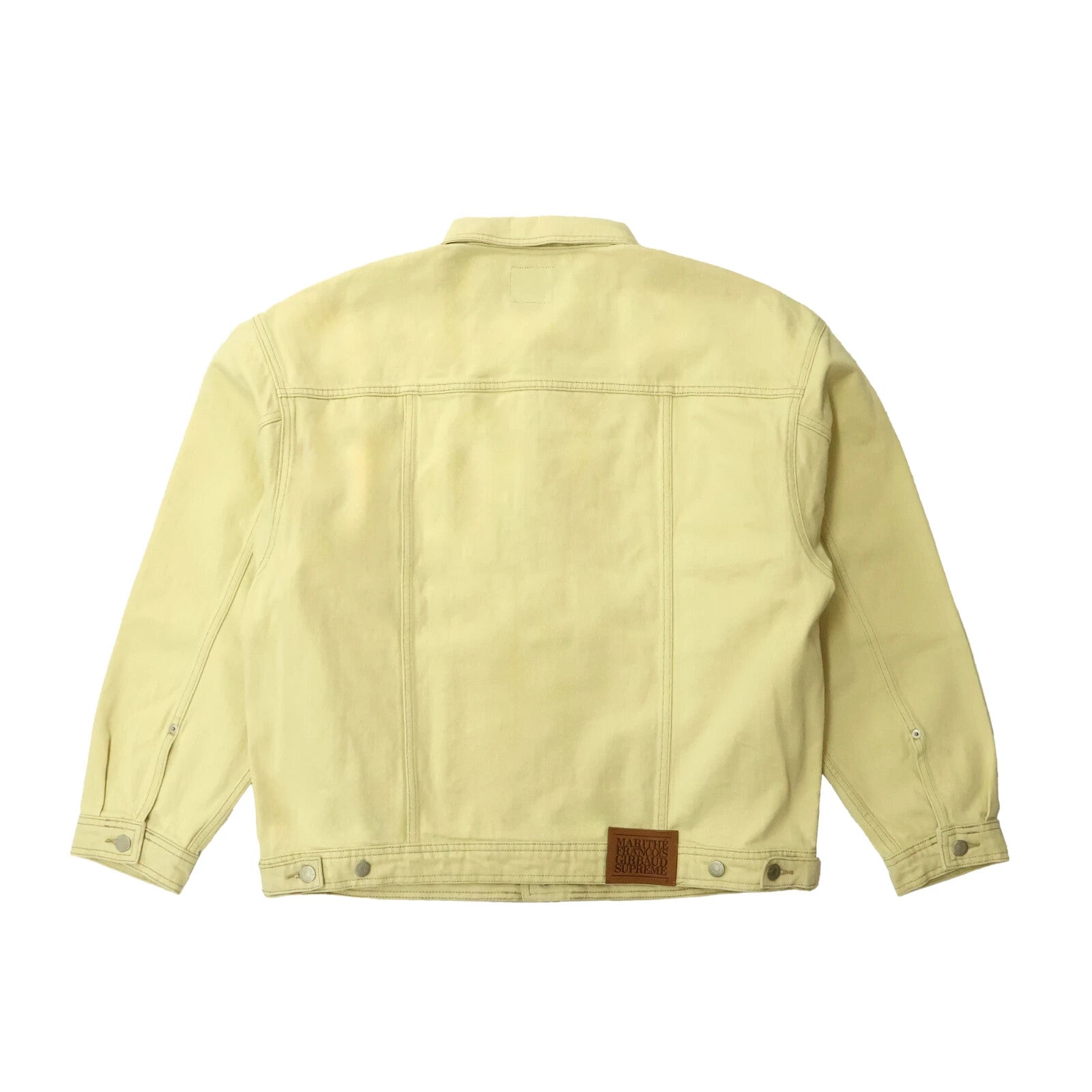 Supreme Marithe Francois Girbaud X-Seam Denim Trucker Jacket Natural