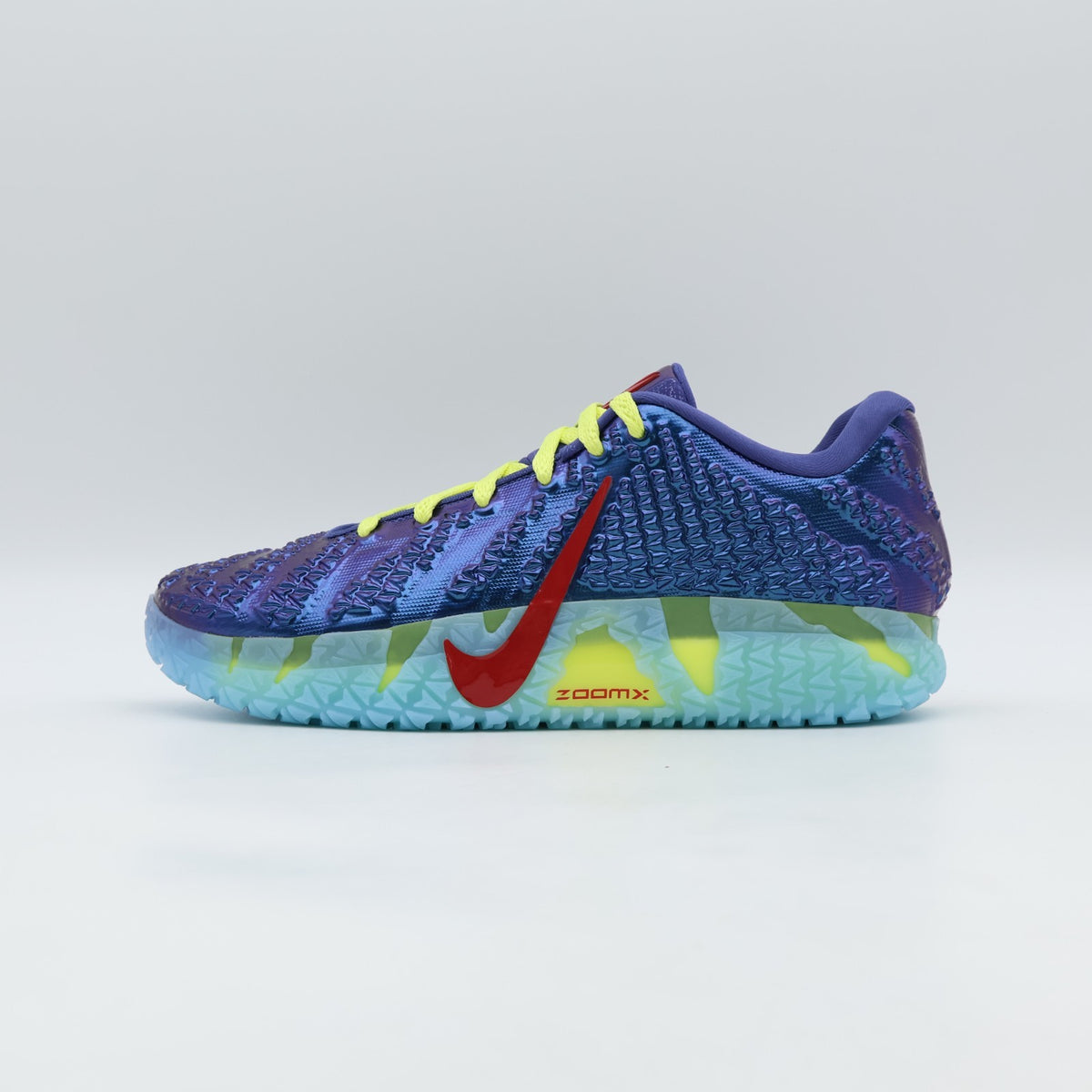 IH1099-400 Nike Ja 3 Uncle Phil EP Blue Chill Fire Red Citron Legend (Men's)