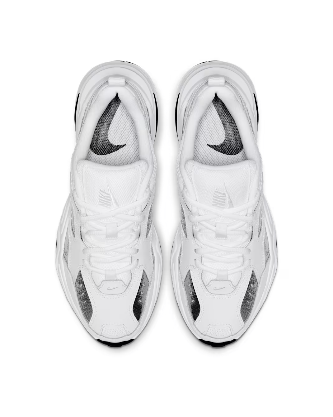 CJ9583-100 Nike M2K Tekno Essential White Metallic Silver Black White (Women's)