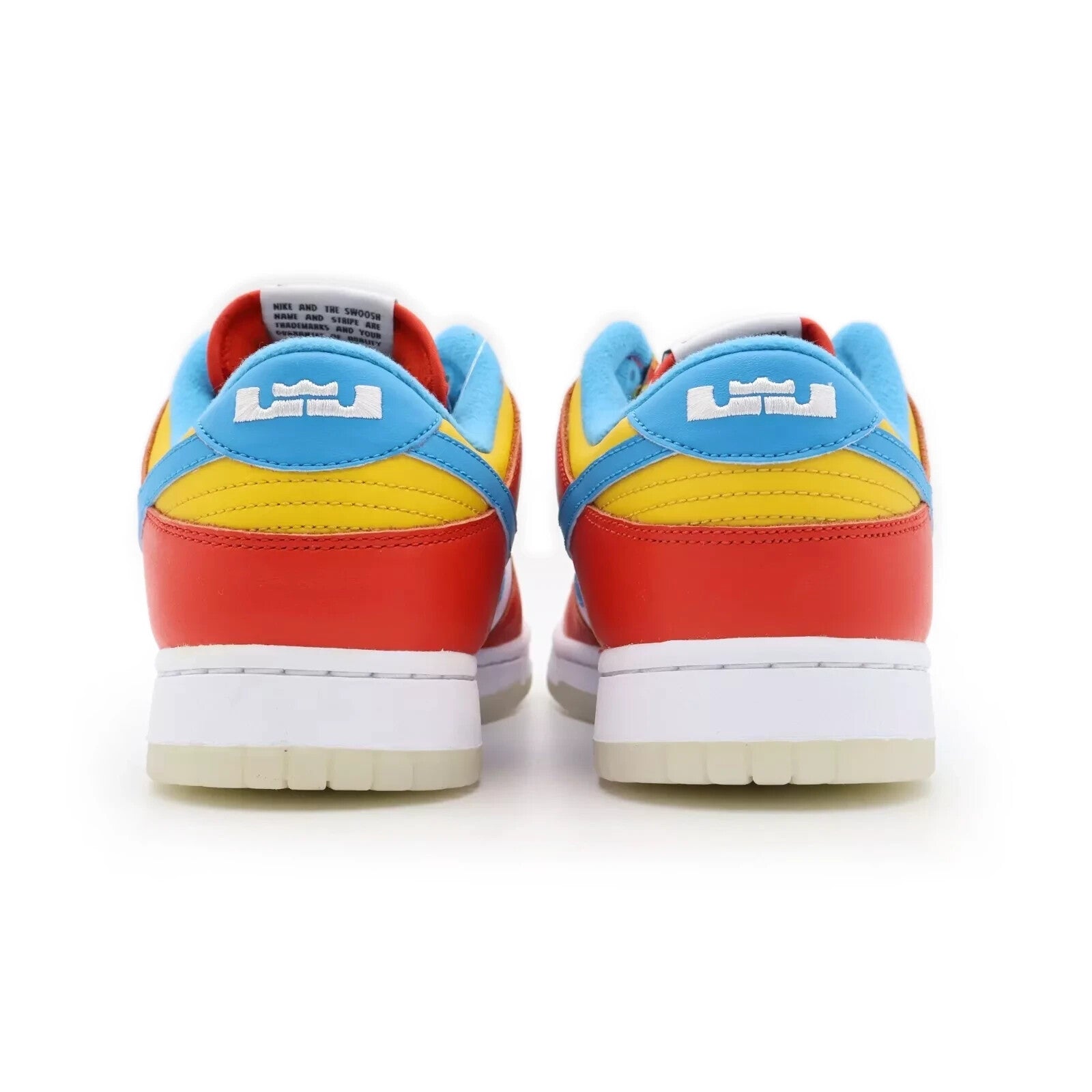 DH8009-600 Nike Dunk Low LeBron James Fruity Pebbles Habanero Red (Men's)