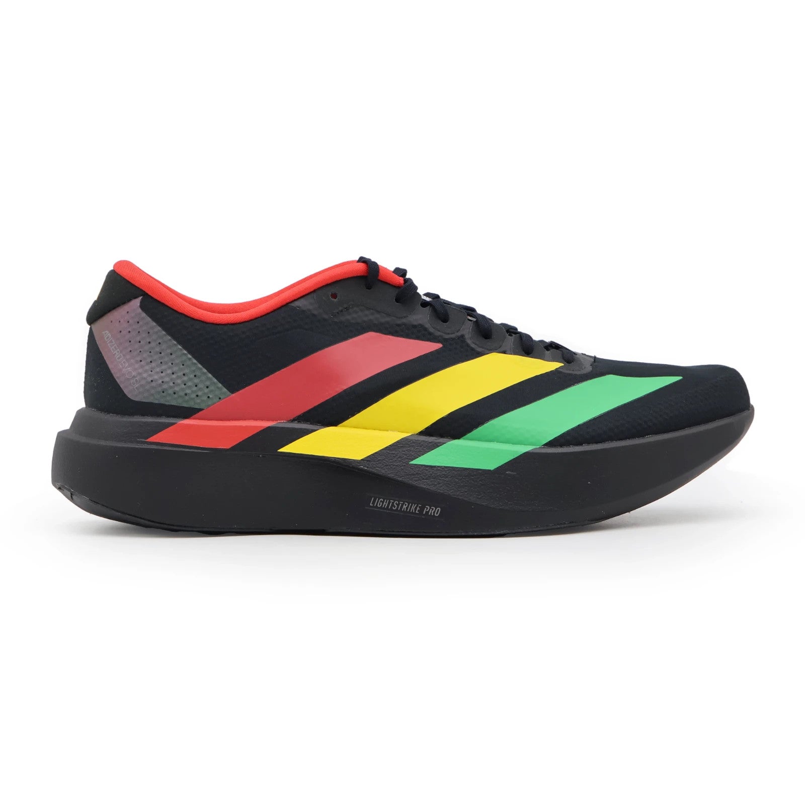 KJ6160 Bob Marley adidas Adizero Evo SL Core Black Vivid Green Bold (Men's)