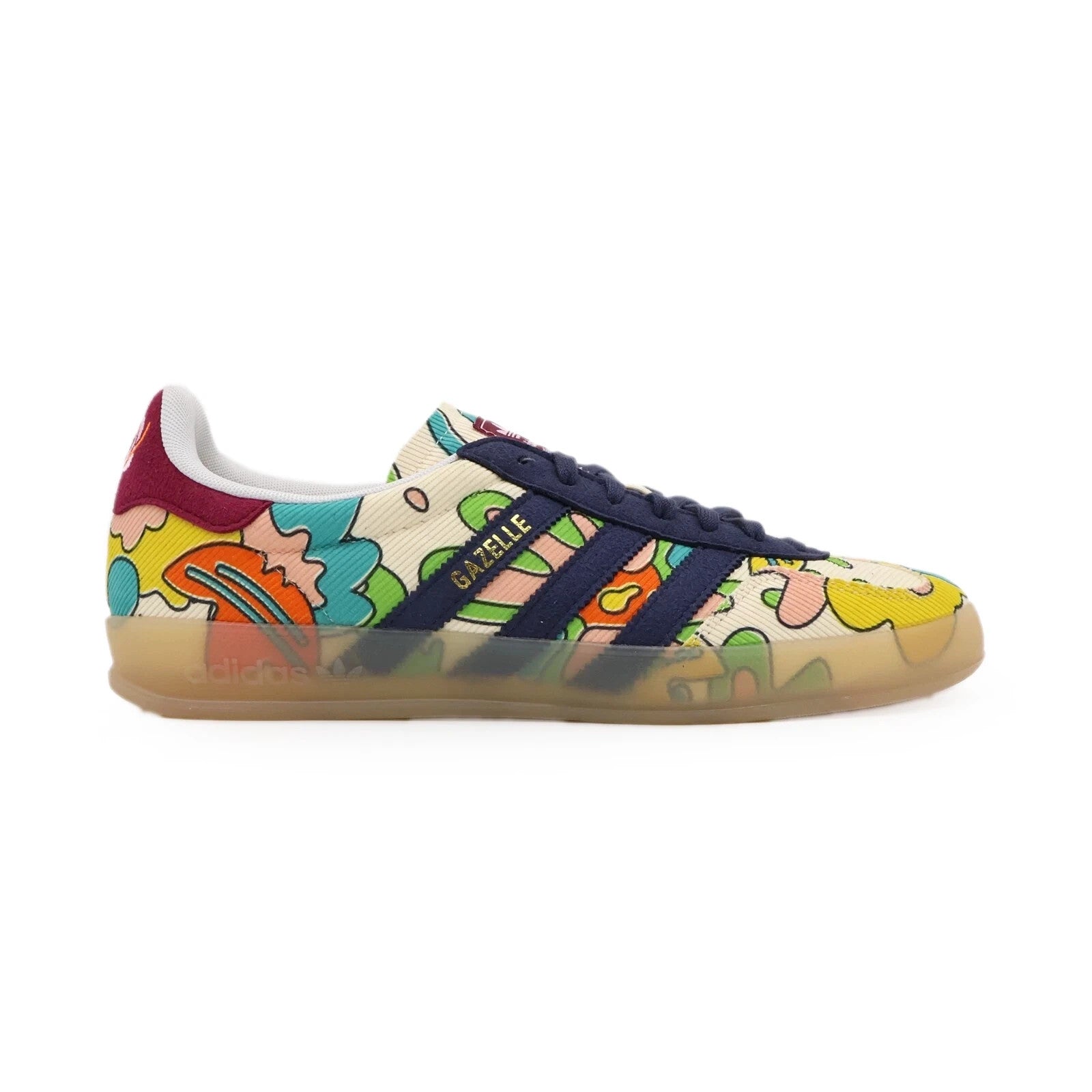 IG2849 Sean Wotherspoon Ã adidas Gazelle Indoor Corduroy Ecru Tint Shadow Navy