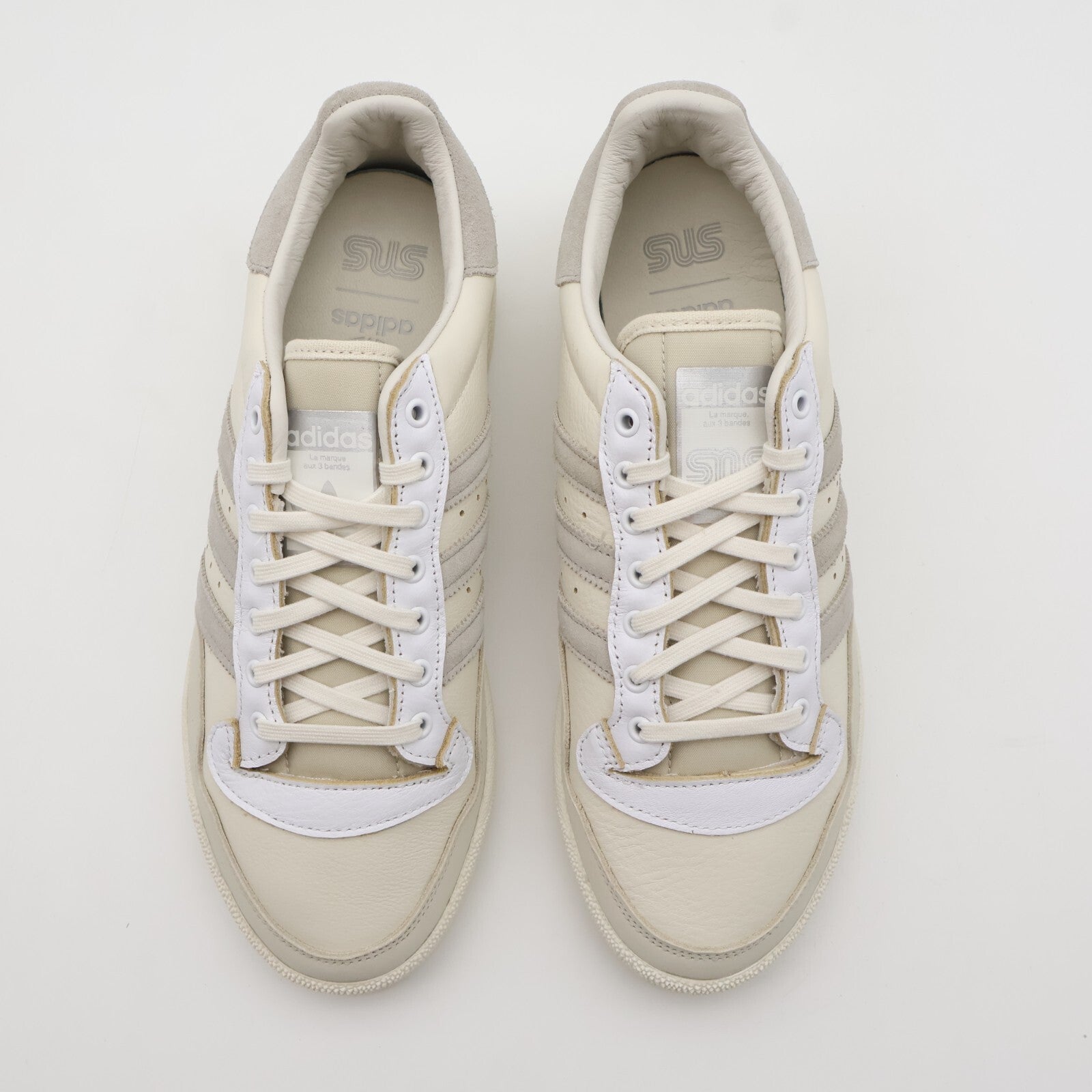 ID2878 SNS adidas Originals HRLM Core White Off White Alumina (Men's)