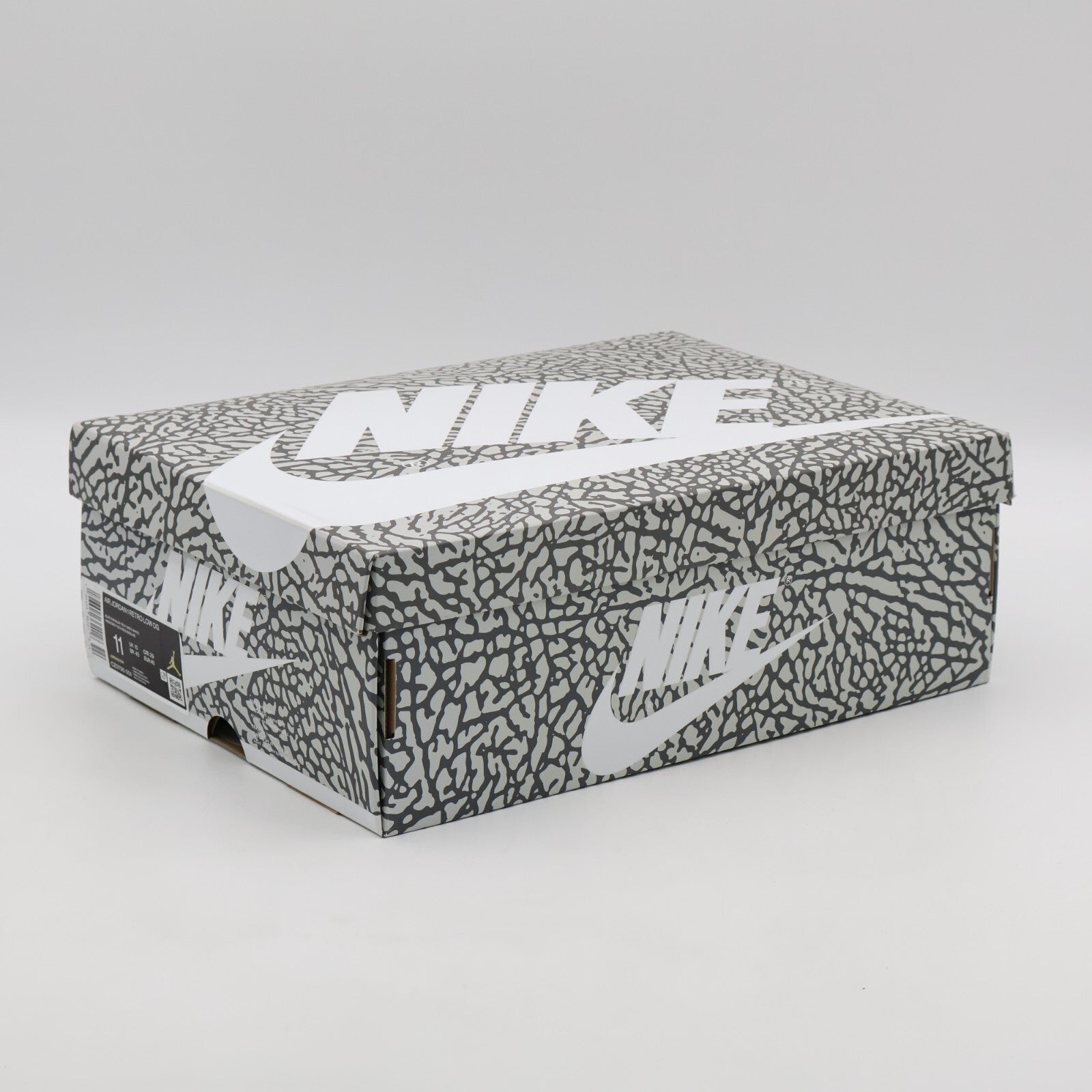 CZ0790-001 Nike Air Jordan 1 Retro Low OG Black Cement Muslin Tech Grey (Men's)