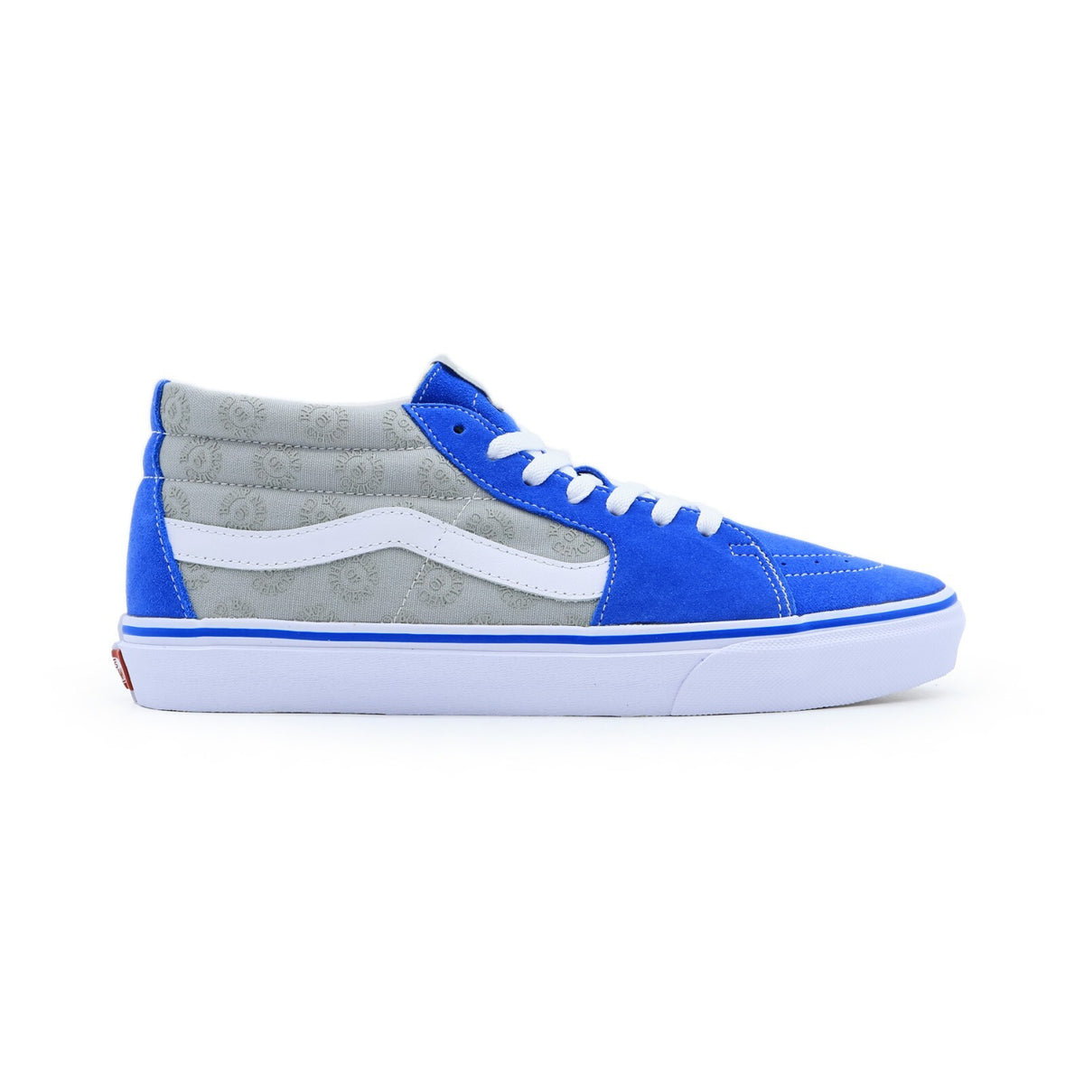 662991-0001 BUMP OF CHICKEN Vans Sk8-Mid Navy Light Gray White (Men's)