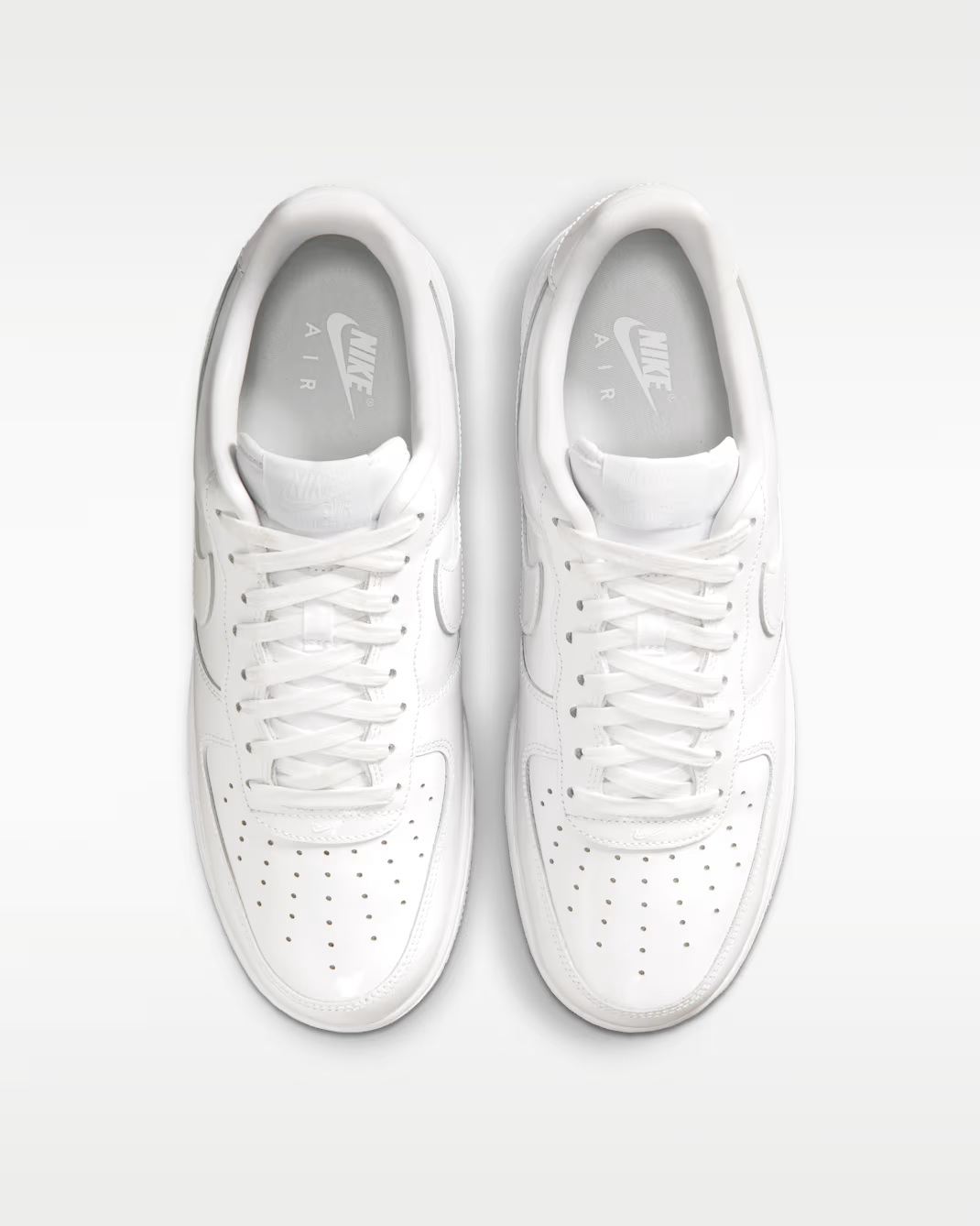 IV2857-100 Nike Air Force 1 '07 Patent Leather Triple White (Men's)