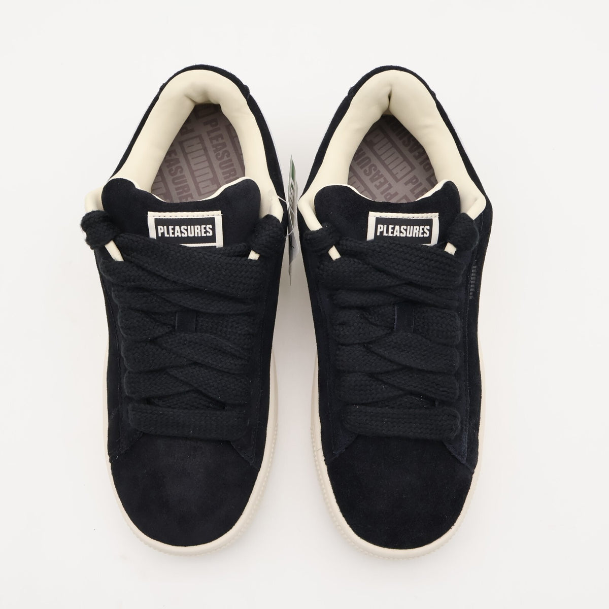 396057-01 PLEASURES Puma Suede XL Black (Men's)