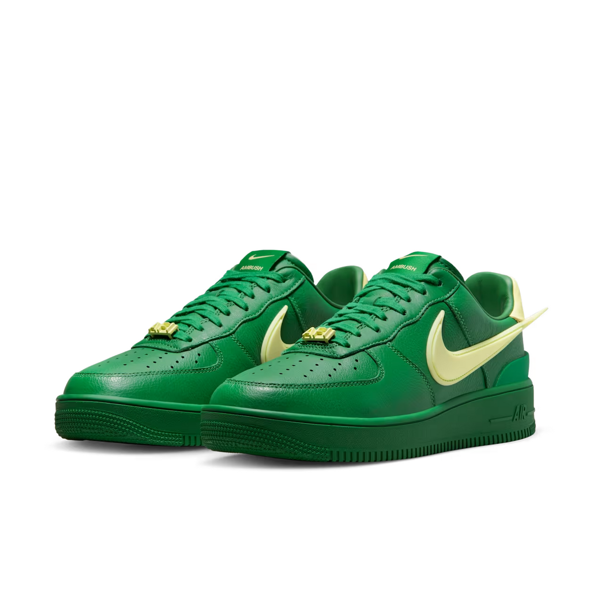 DV3464-300 AMBUSH Ã Nike Air Force 1 Low "Pine Green and Citron" (Men's)