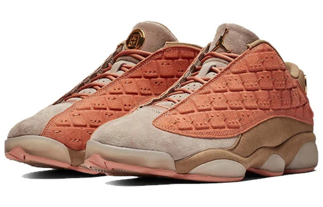 AT3102-200 CLOT Ã Nike Air Jordan 13 Retro Low Sepia Stone (Men's)