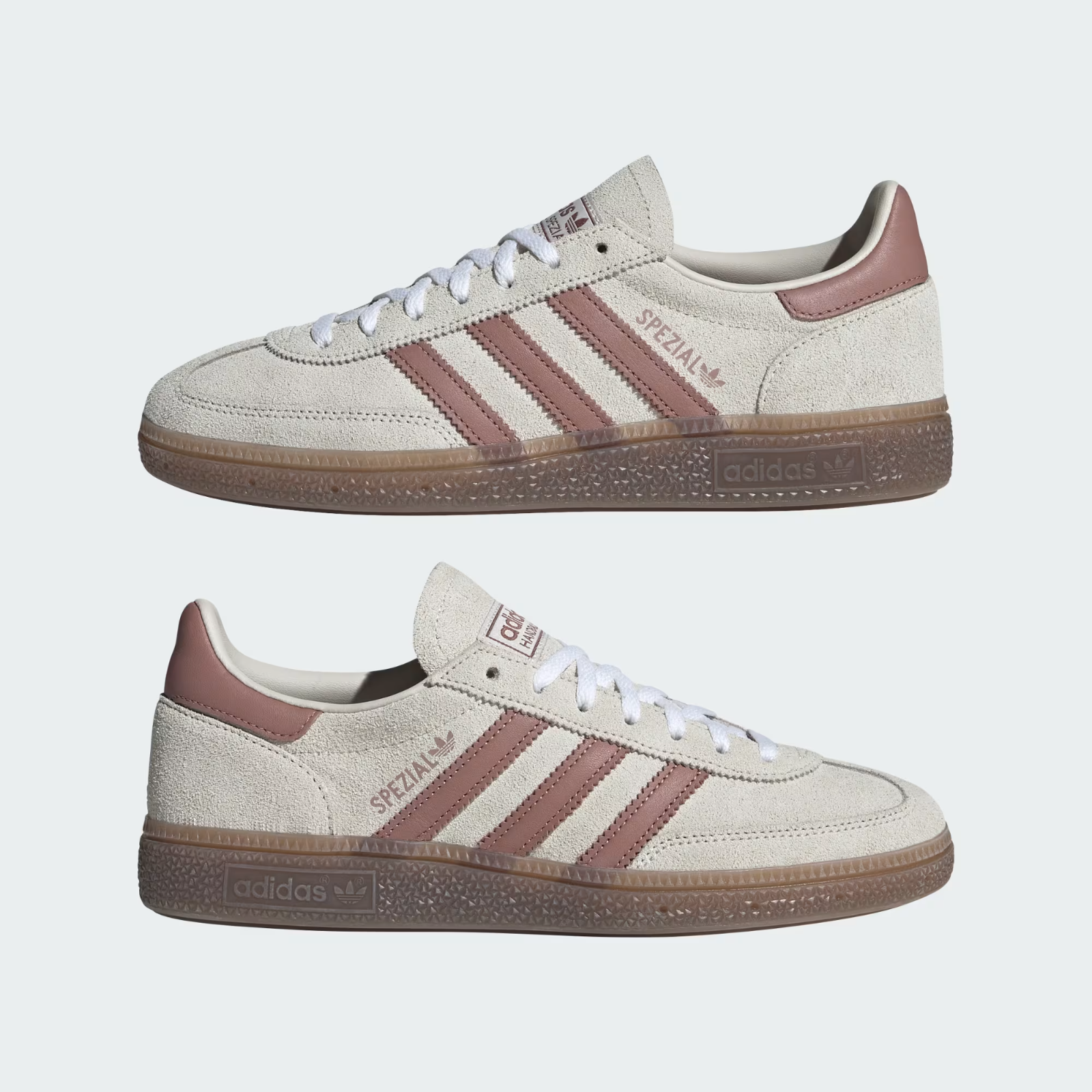 IH1510 adidas Originals Handball Spezial Alumina Warm Clay Cloud White (Women's)