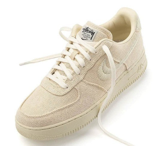 CZ9084-200 Stussy Ã Nike Air Force 1 Low "Fossil Stone" (Men's)