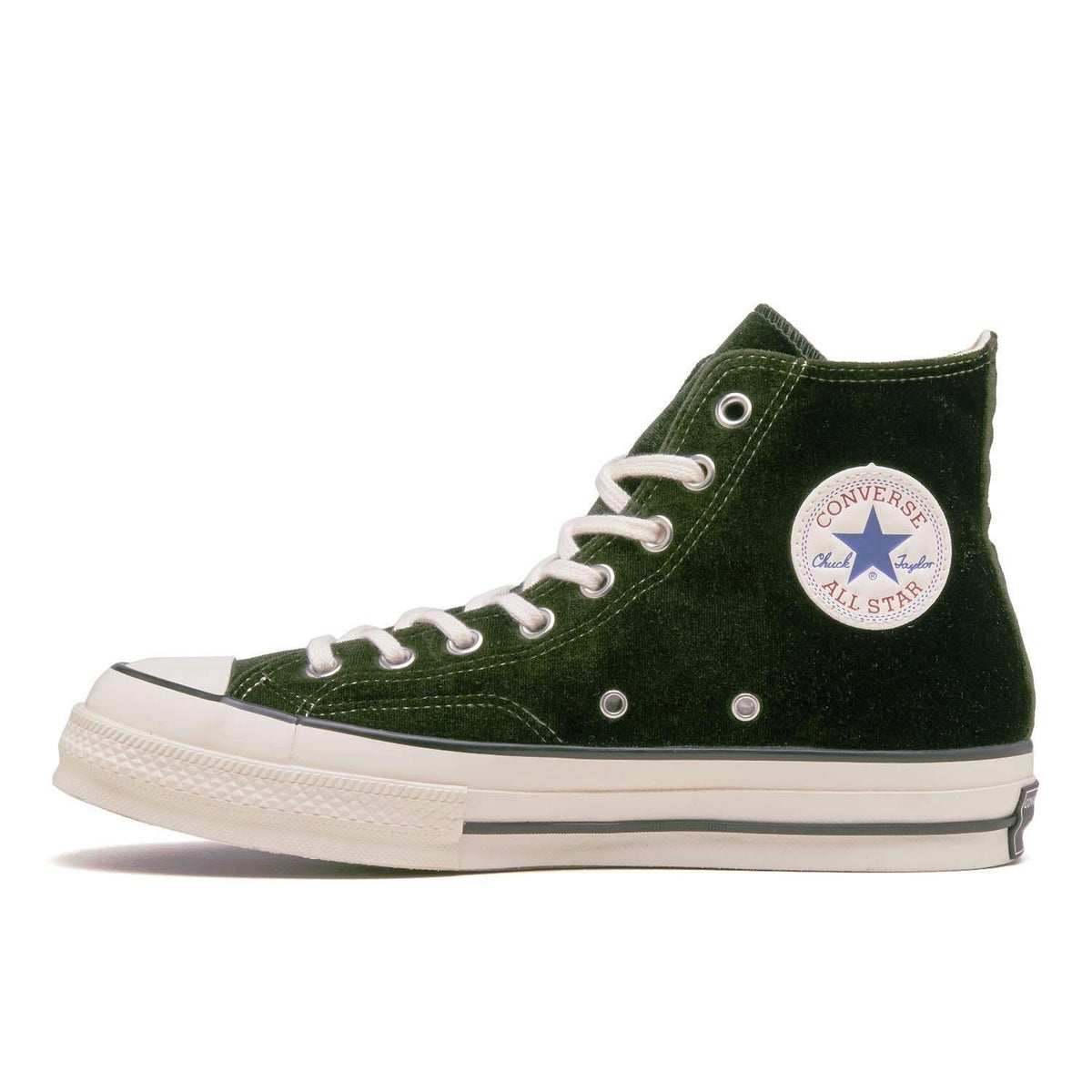 31316170 Converse All Star Lgcy Velvet Hi Dark Green (Men's)