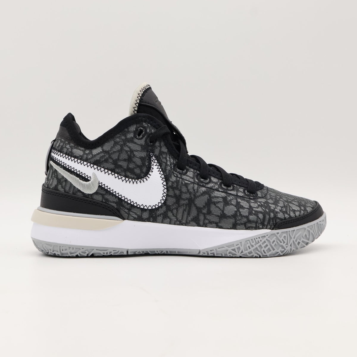 DR8788-005 Nike LeBron NXXT Gen Black Wolf Grey White Light Bone (Men's)