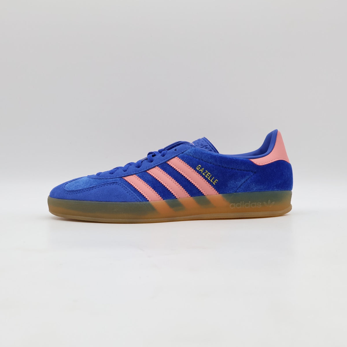 IG6785 adidas Originals Gazelle Indoor Blue Semi Pink Spark Gum (Women's)