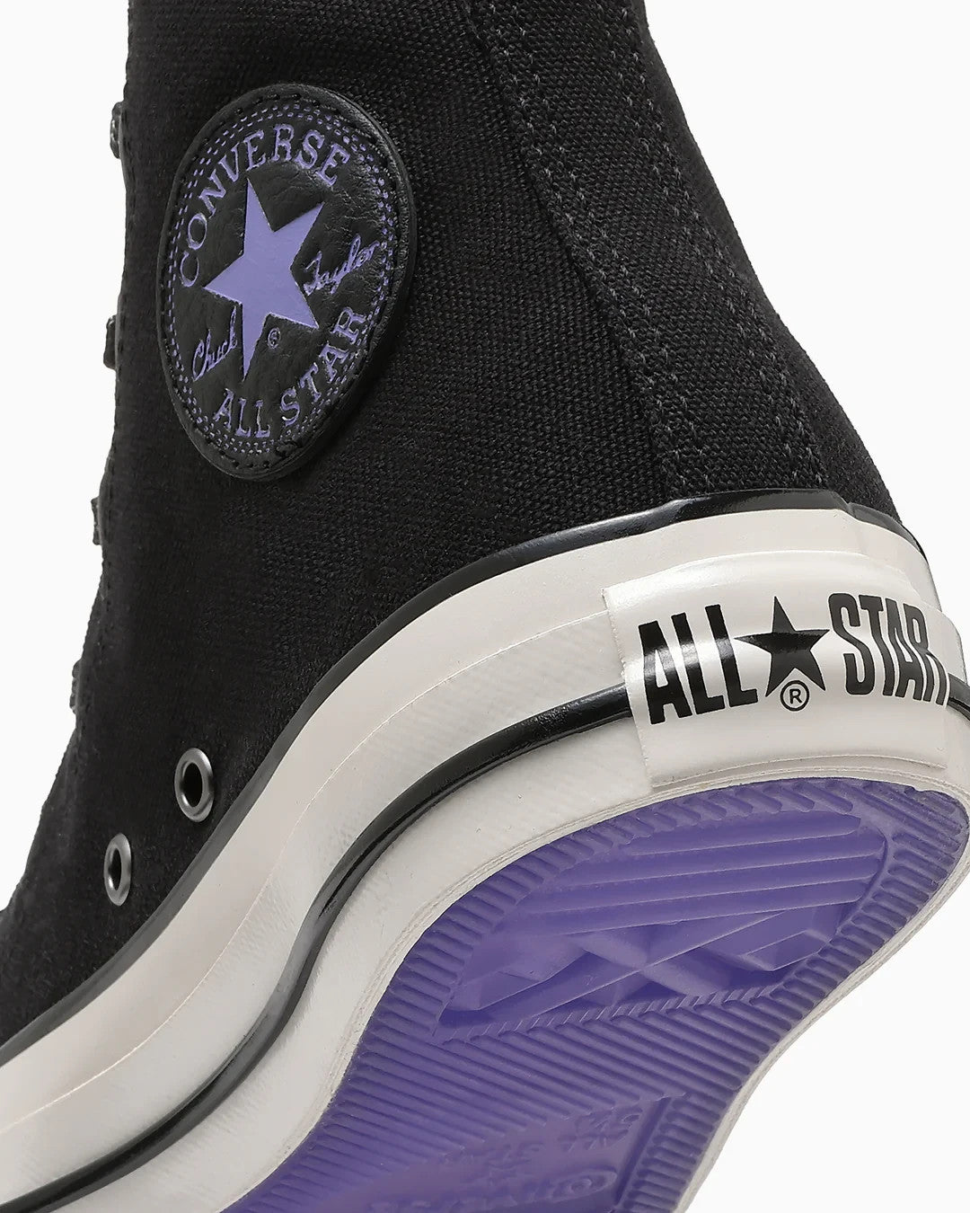 31318040 ANNA SUI Converse All Star Aged Hi Black Purple (Men's)