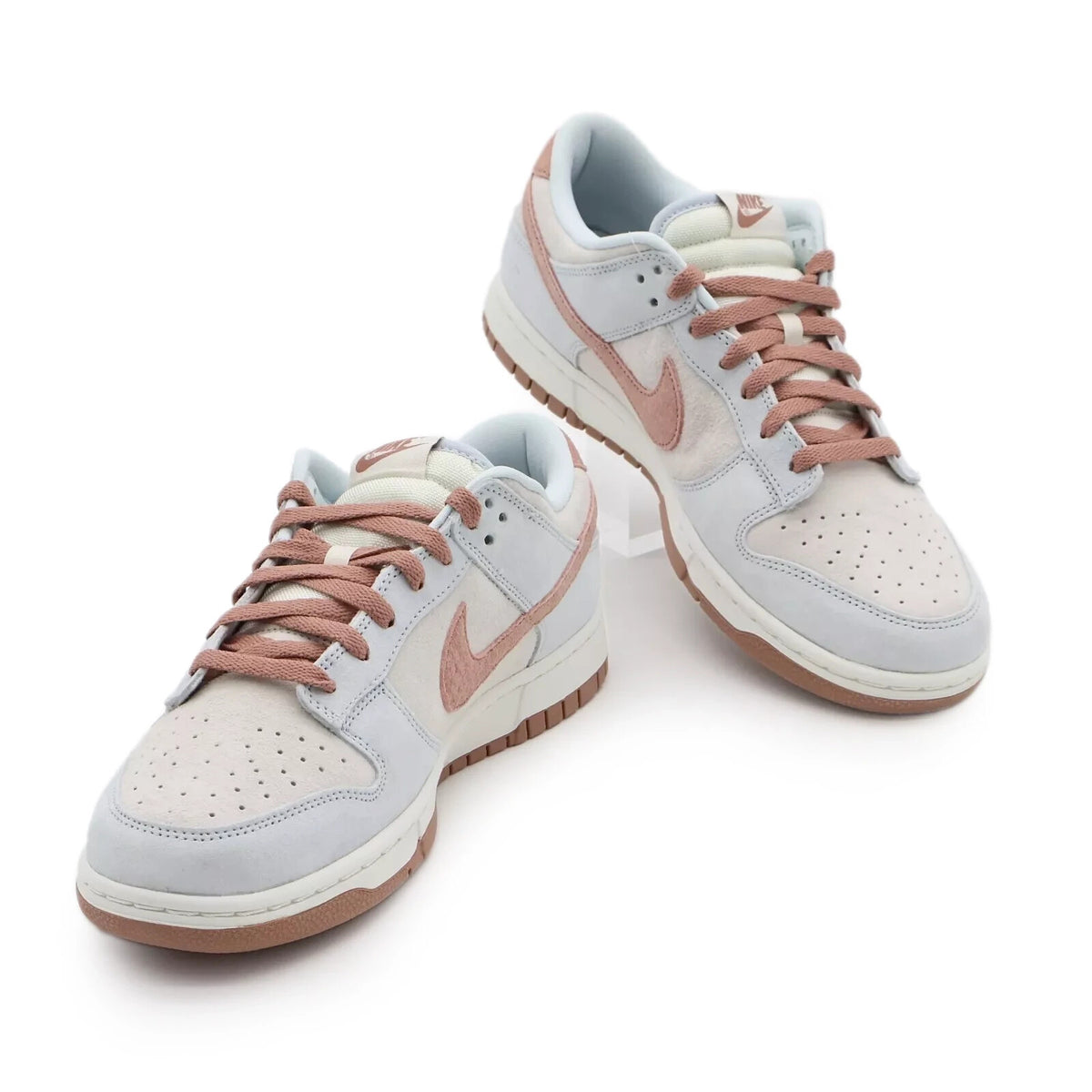 DH7577-001 Nike Dunk Low Retro Fossil Rose Pink Smoke Blue Brown Beige (Men's)