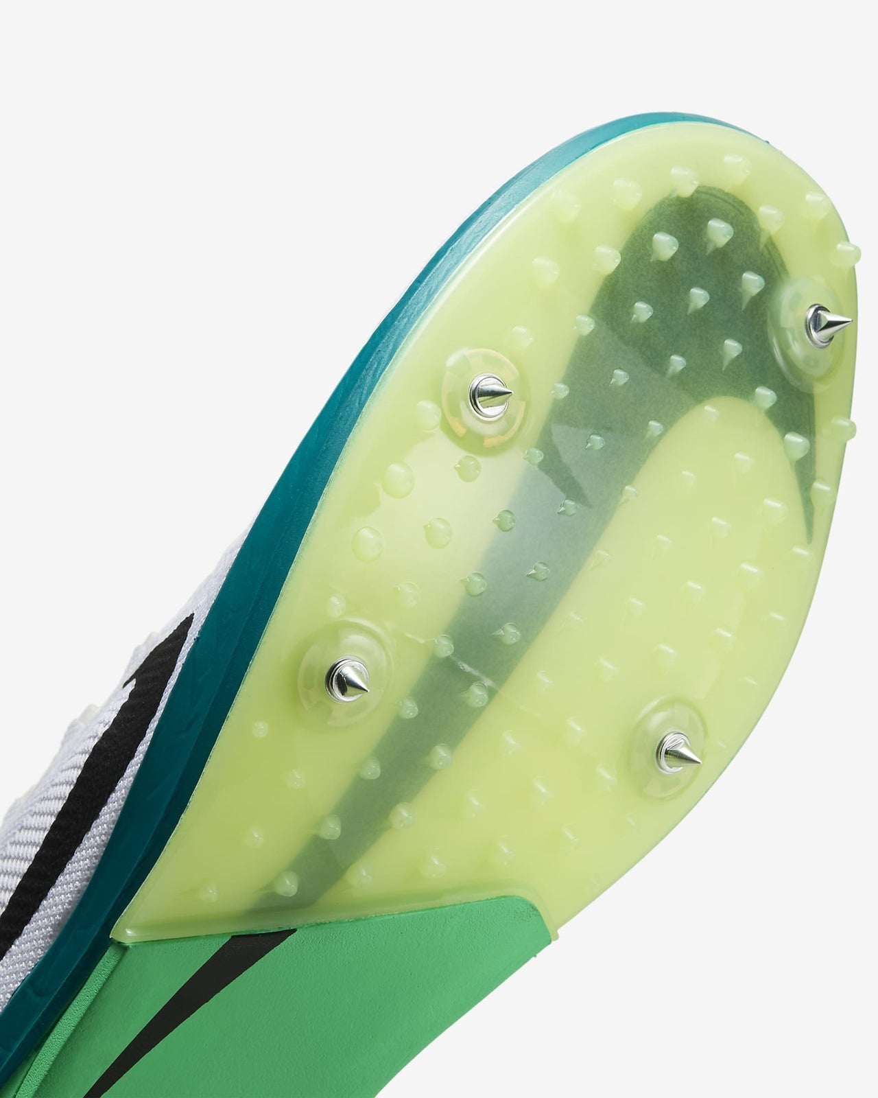 FD8413-102 Nike Dragonfly 2 White Bright Spruce Electric Algae Black (Men's)