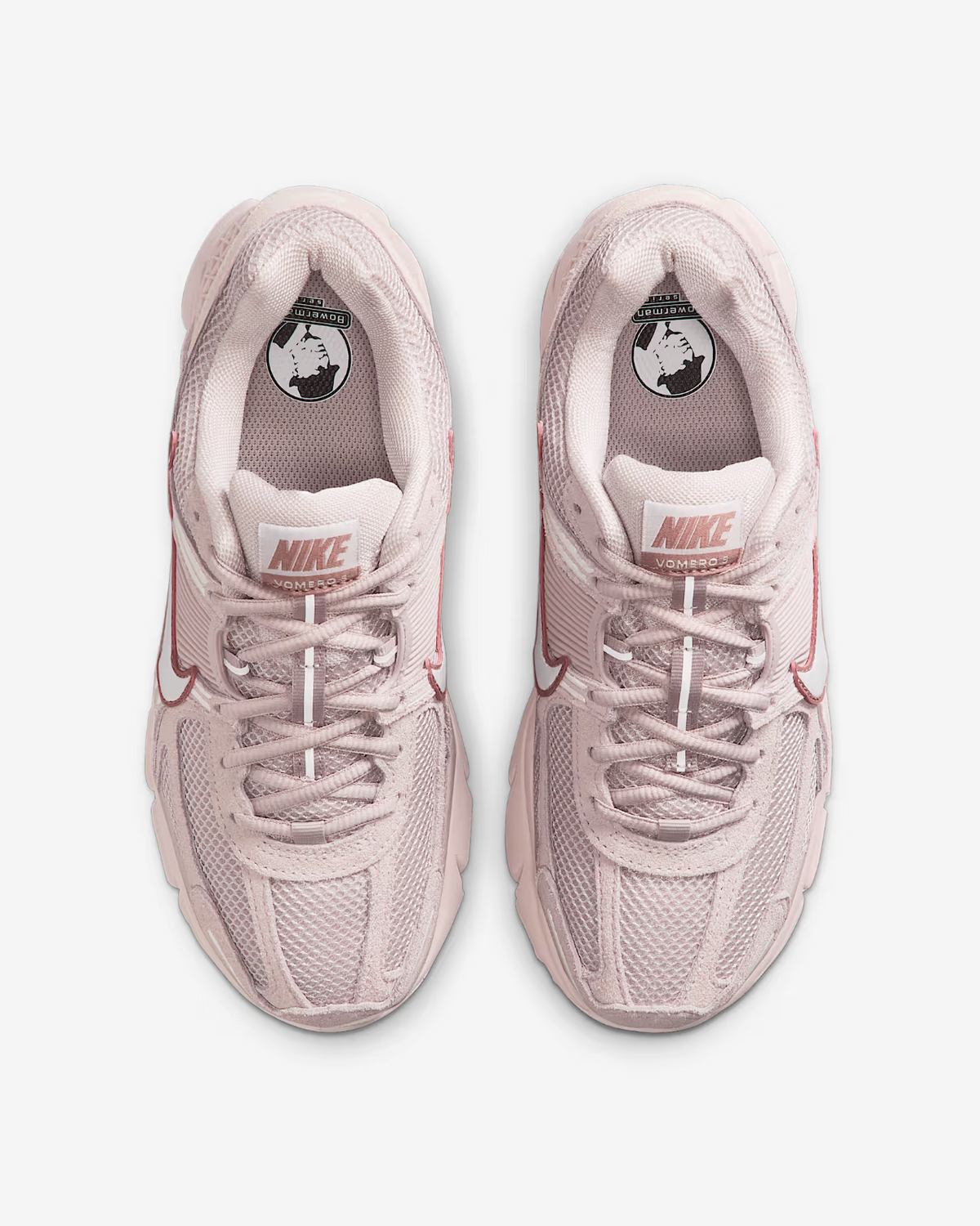 HQ0458-600 Nike Zoom Vomero 5 Shale Red Rev Stardust Vast Grey (Women's)