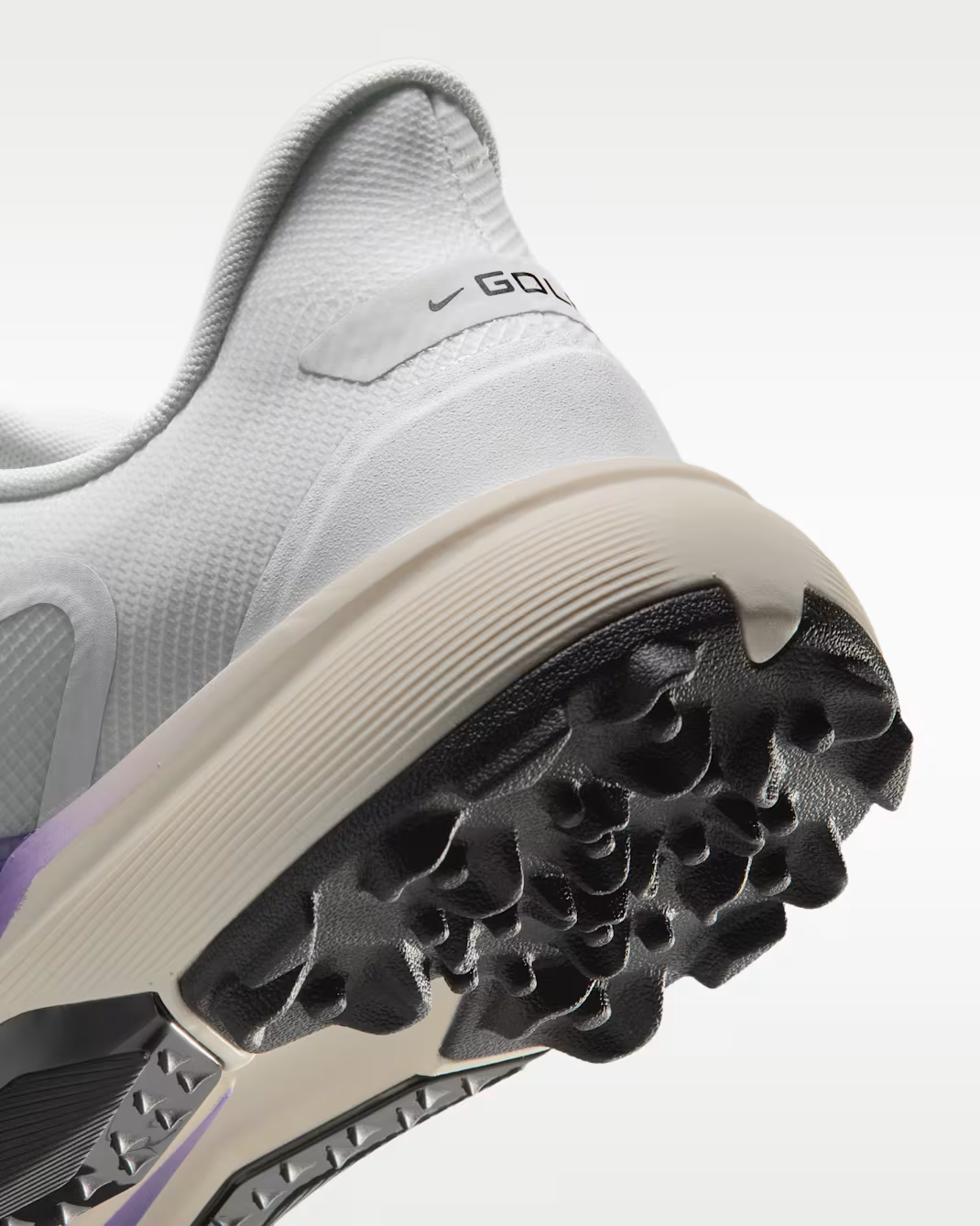 IO3695-103 Nike Pegasus 1 G "White/Action Grape/Metallic Silver" (Wide) (Men's)