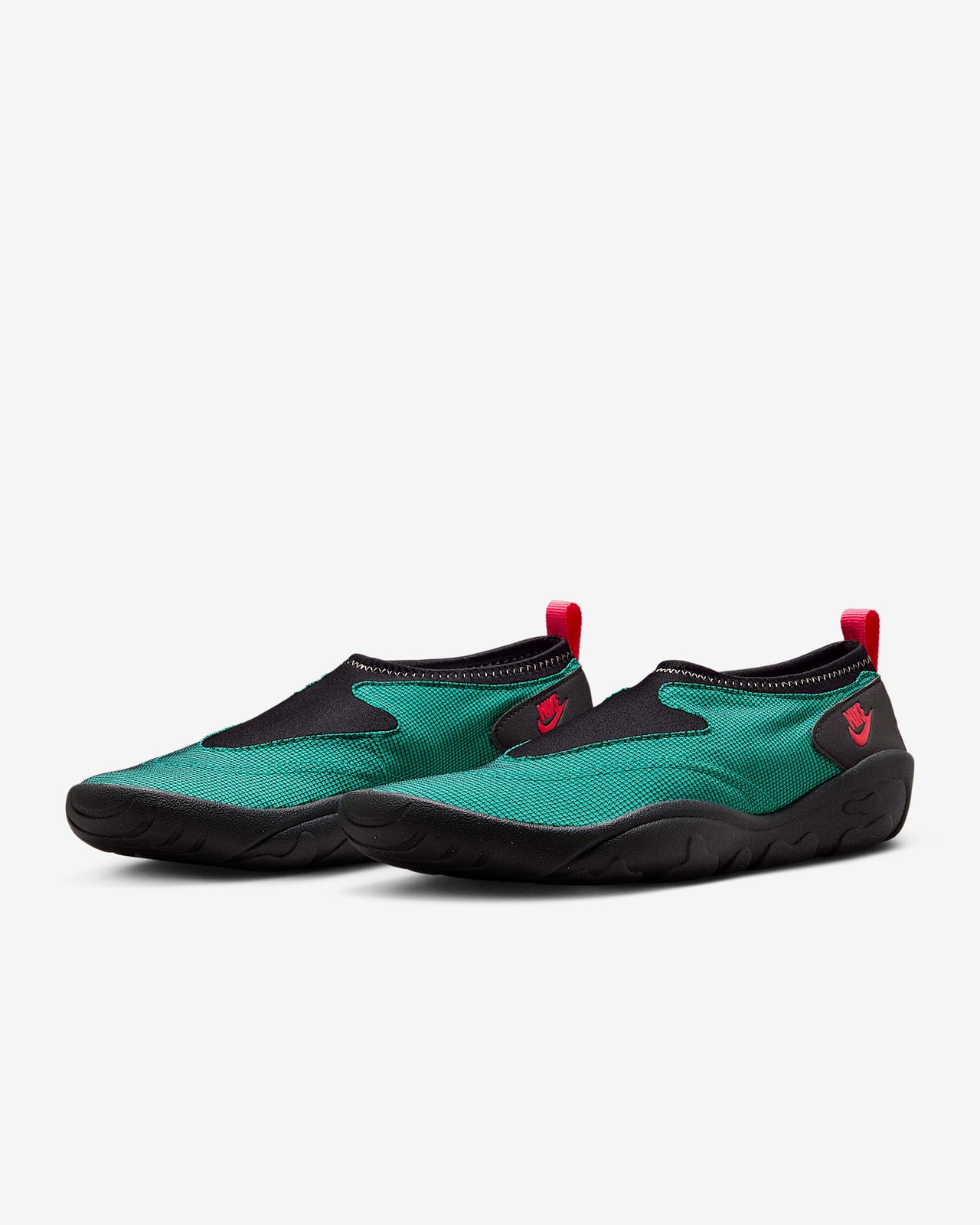 FZ5627-301 Nike Aqua Turf Turbo Green Black Washed Coral Team Scarlet (Men's)