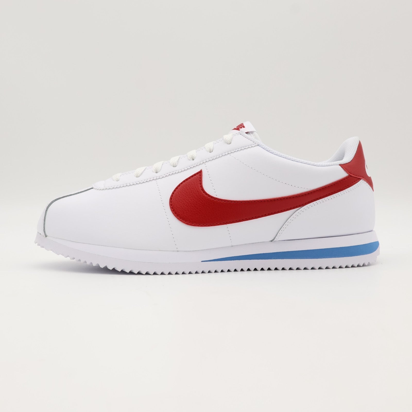 DM4044-108 Nike Cortez Forrest Gump White Varsity Red Blue (Men's)