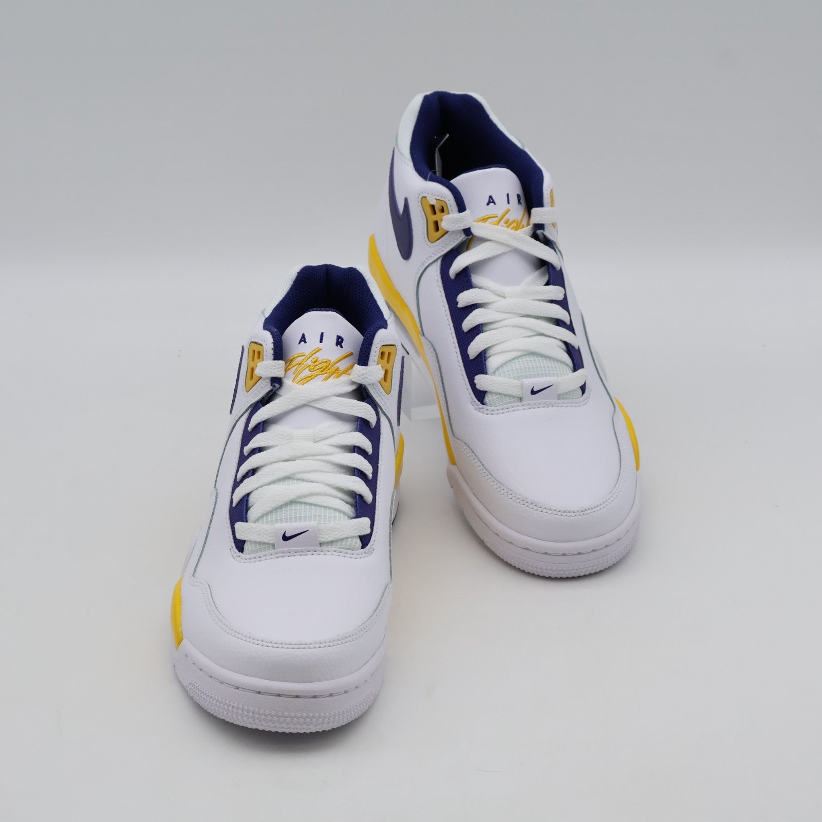 BQ4212-102 Nike Air Flight Legacy Lakers Home (Men's)