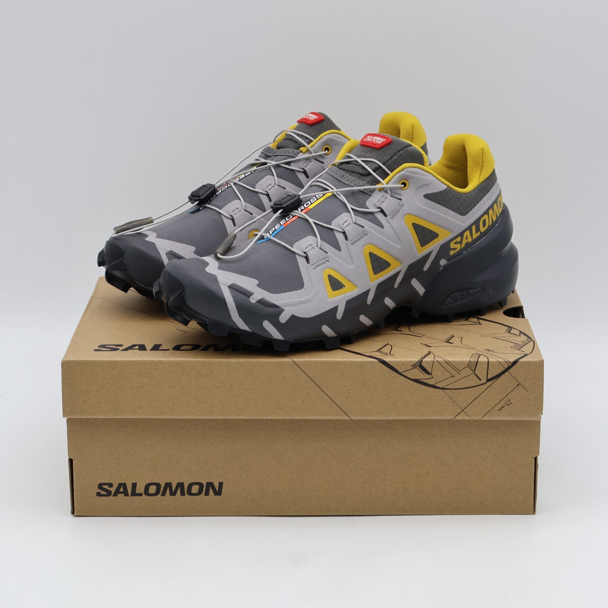 L49158800 Salomon Speedcross 6 20 Years "Castlerock/Asphalt"