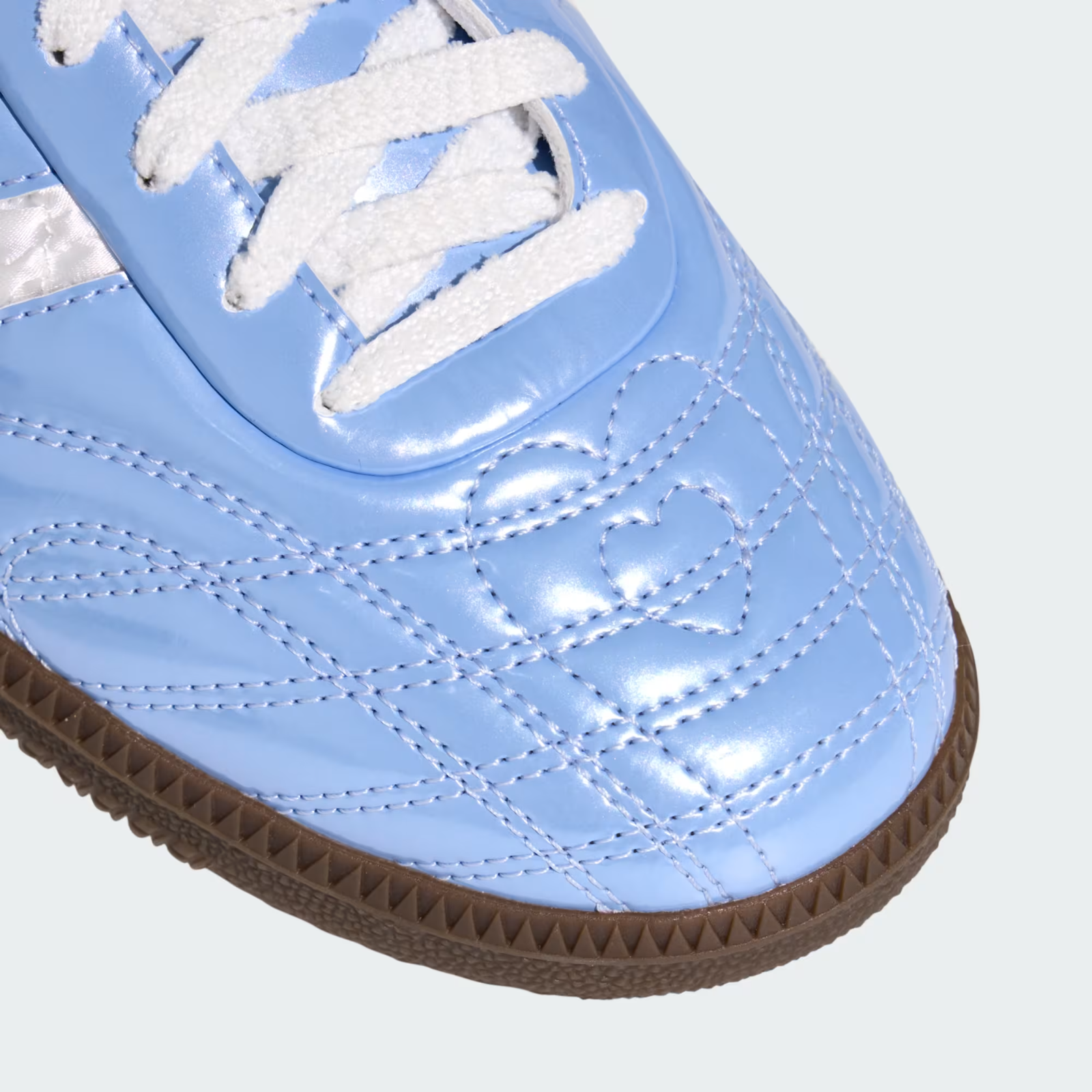 KJ7302 adidas Samba JP Glow Blue Core White Aurora Ink (Men's)