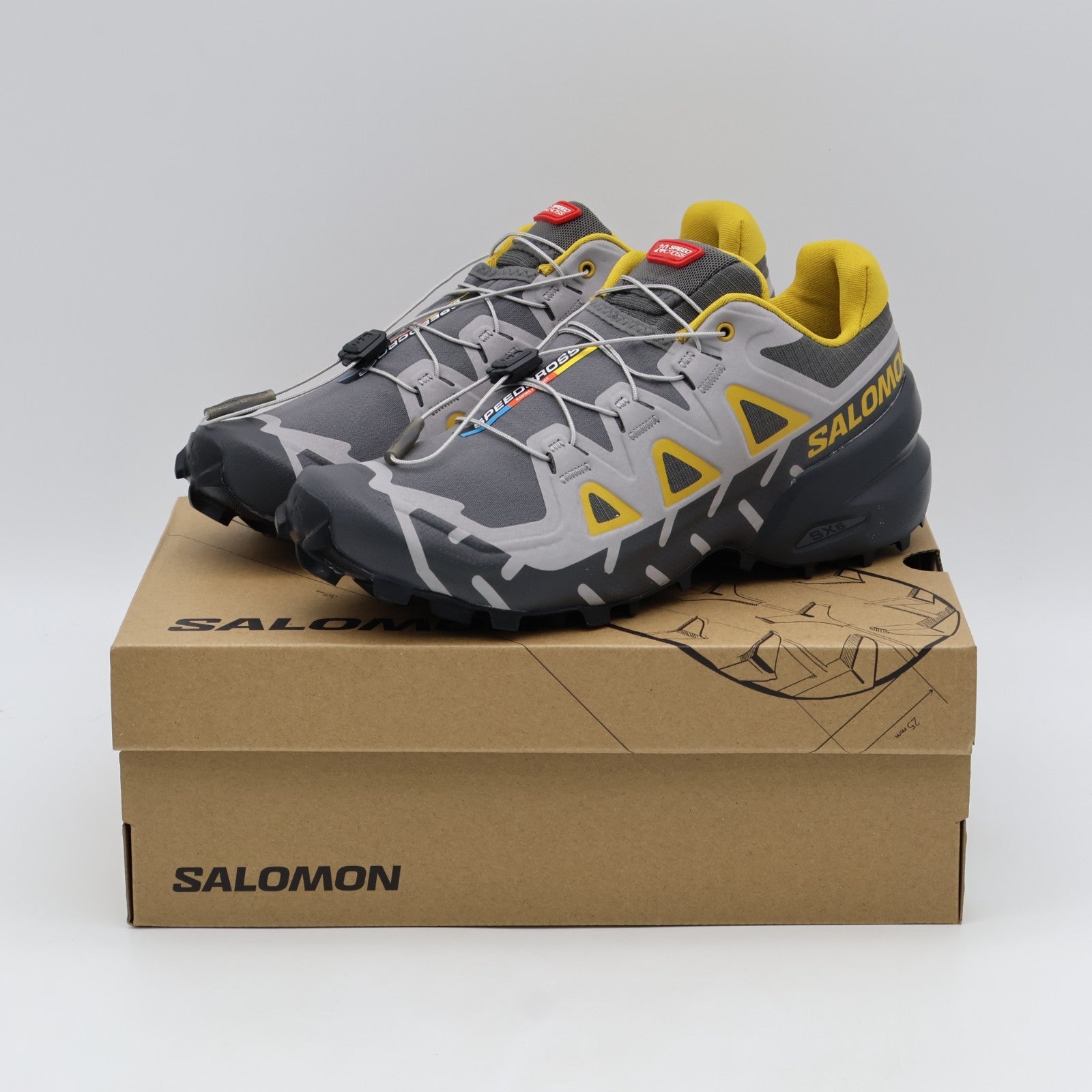 L49158800 Salomon Speedcross 6 20 Years "Castlerock/Asphalt"