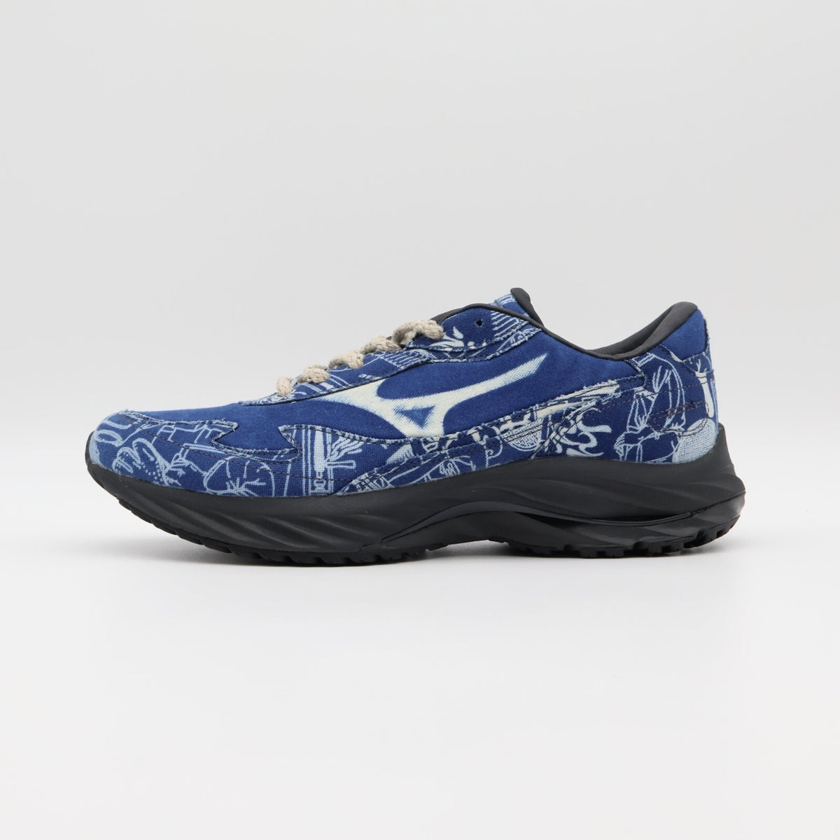 D1GD244101 Buaisou Mizuno Wave Rider Î² Mugen blue White (Men's)