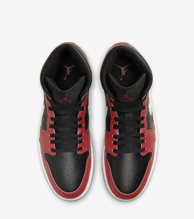 DQ8426-061 Nike Air Jordan 1 Mid Gym Red Black (Men's)